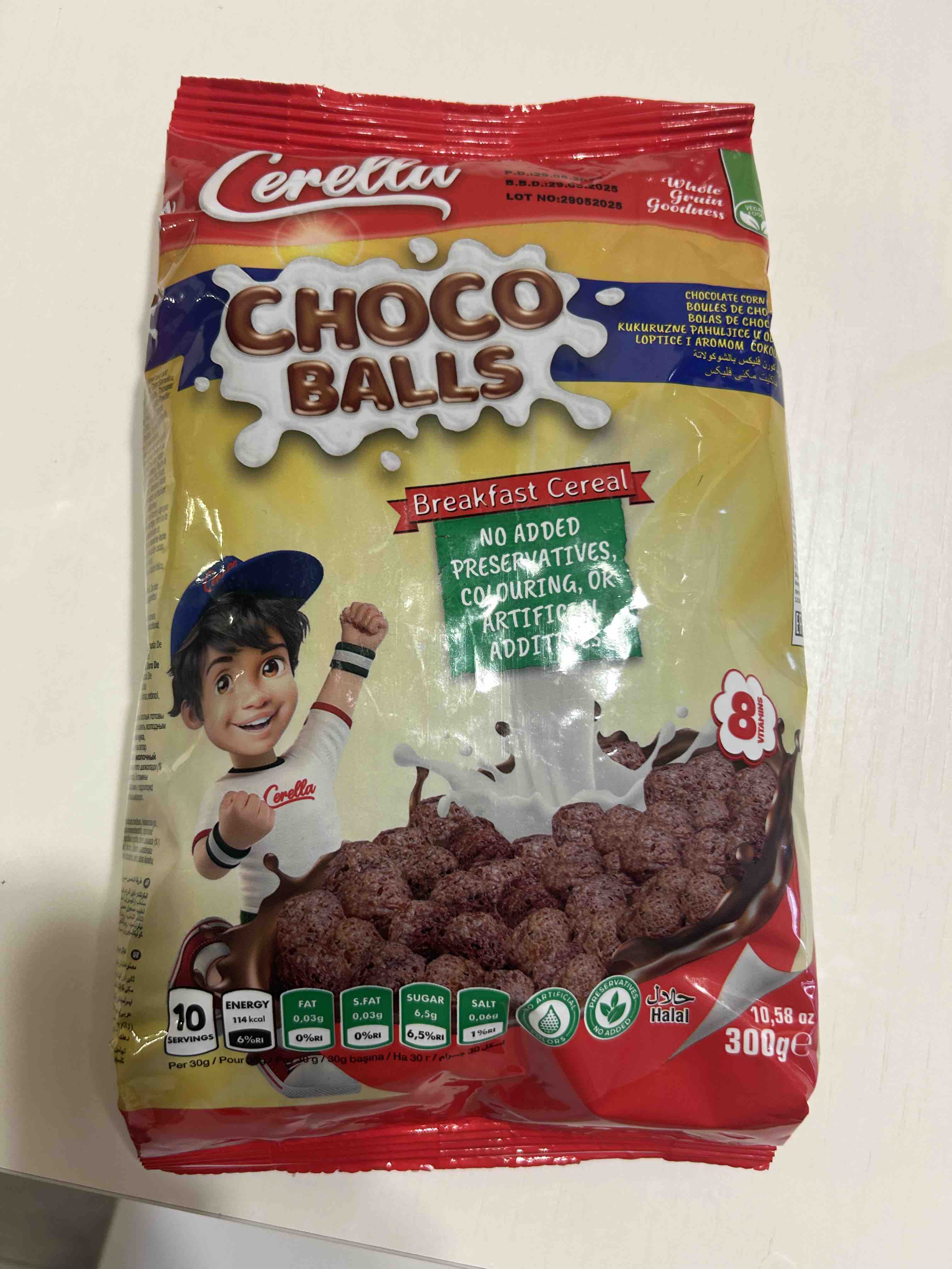 Шарики Cerella Choco Balls шоколадные 300 г - отзывы покупателей на  маркетплейсе Мегамаркет | Артикул: 100047406217