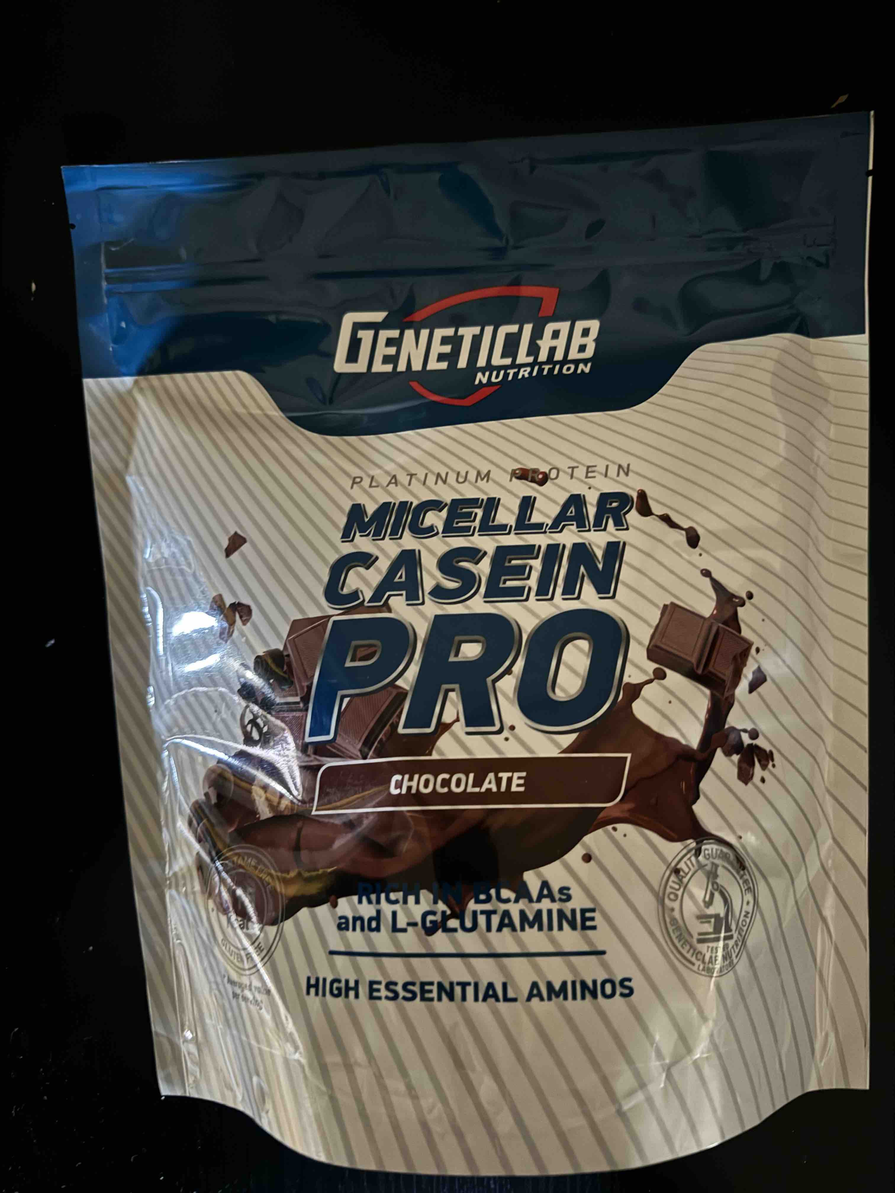 Протеин GeneticLab Nutrition Casein Pro, 1000 г, chocolate - отзывы  покупателей на Мегамаркет | 100024404273