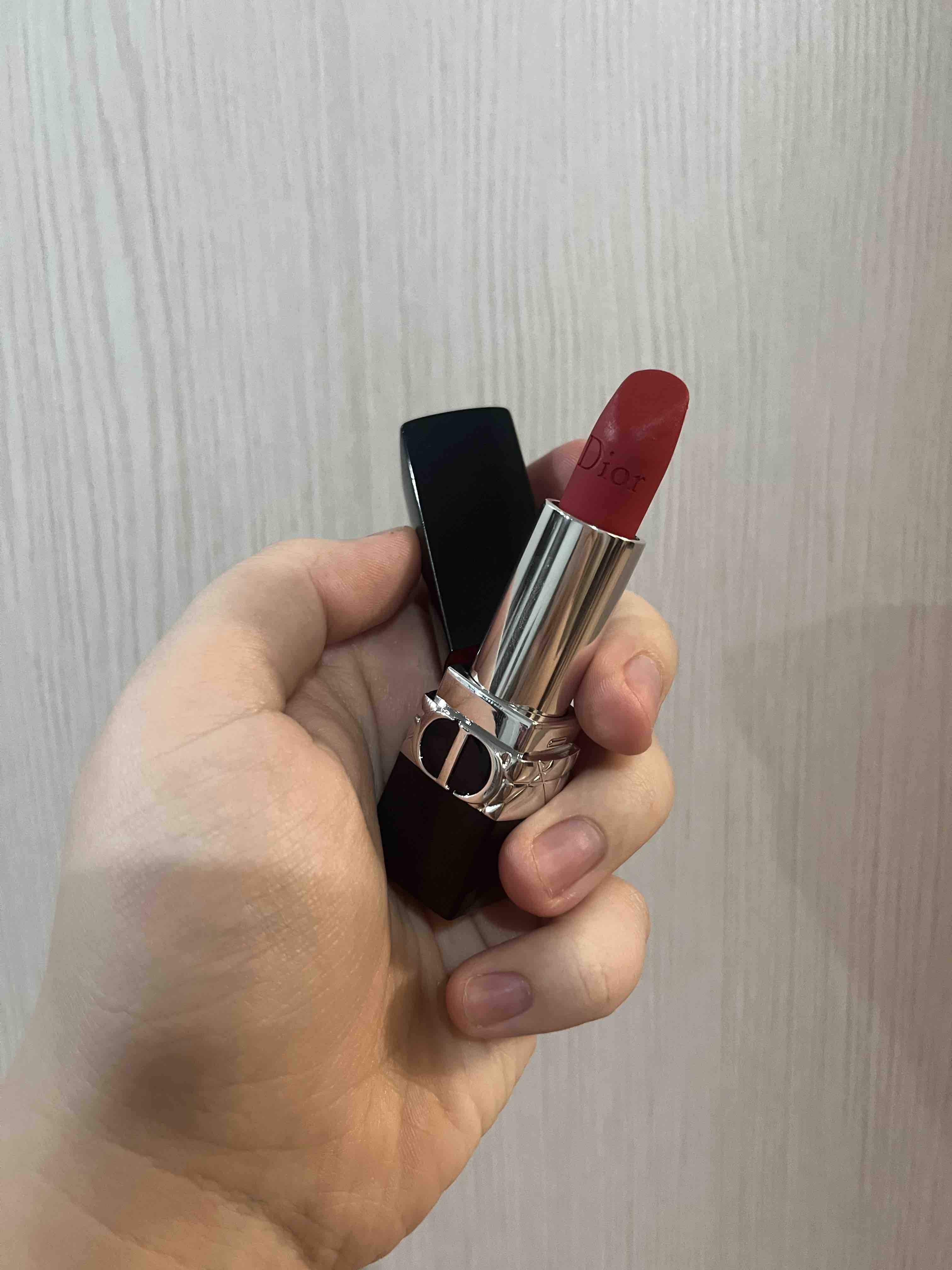 Dior Rouge Dior Matte 999 Iconic Red 3 5