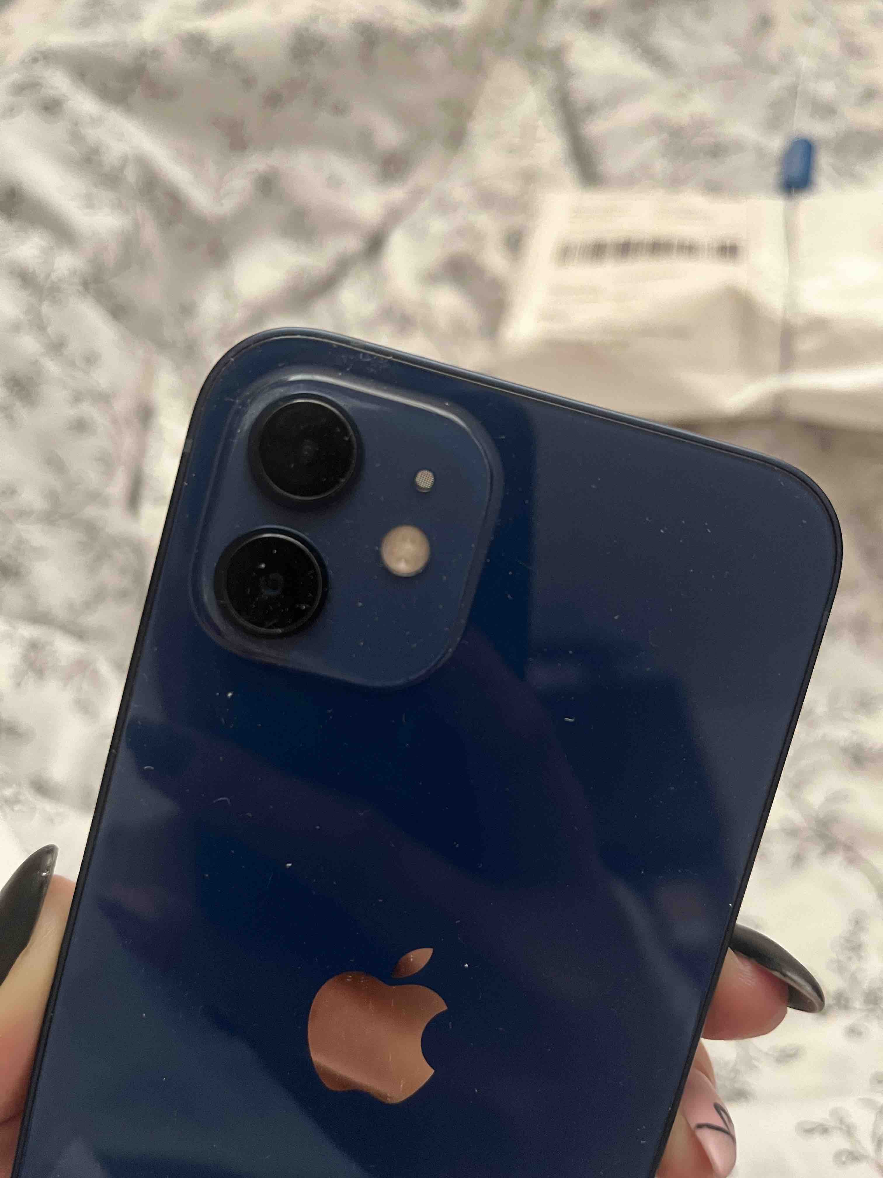 Смартфон Apple iPhone 12 64GB Blue - отзывы покупателей на маркетплейсе  Мегамаркет | Артикул: 100038819391