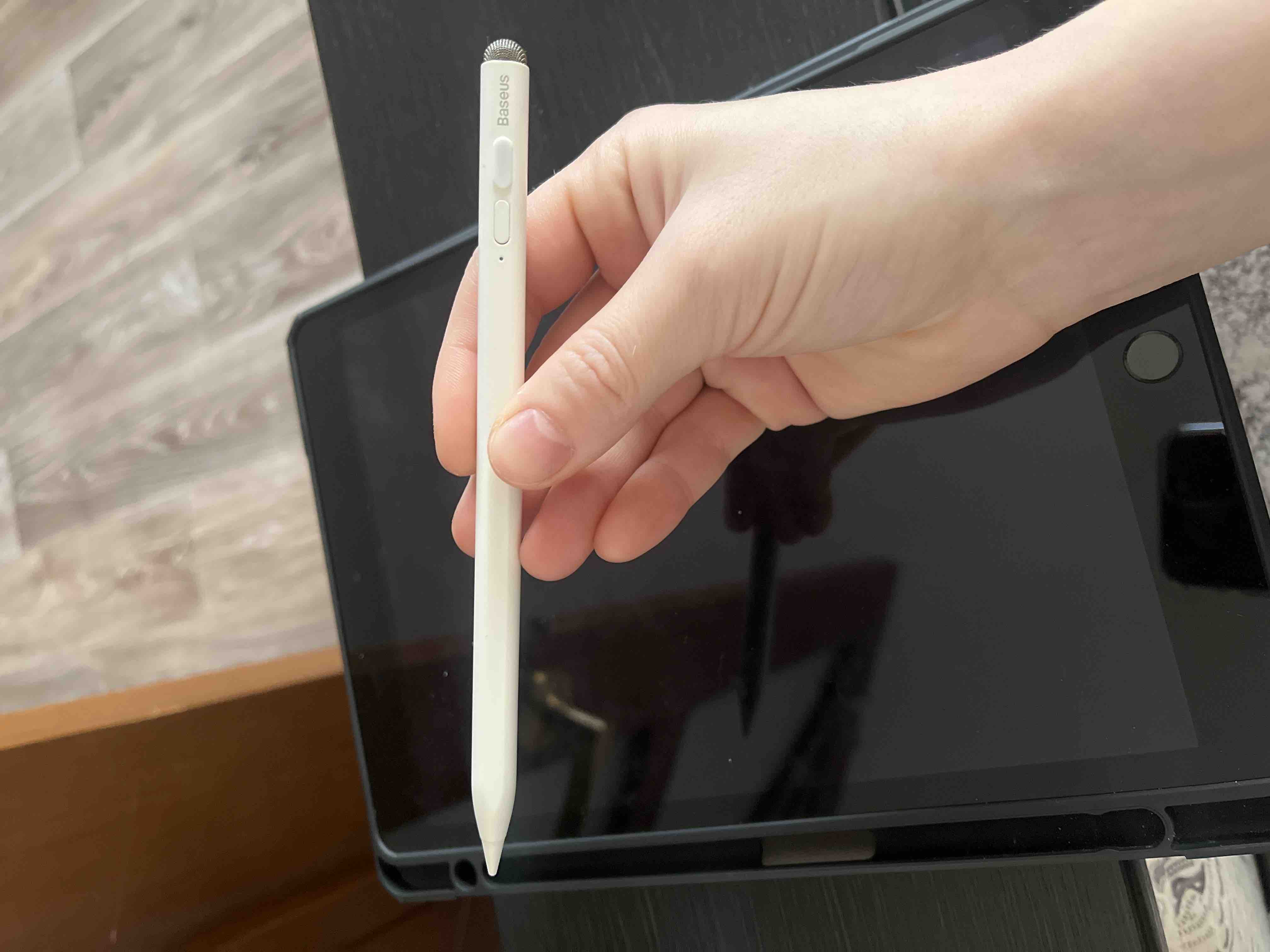 Стилус Baseus Smooth Writing Capacitive Stylus ACSXB-C02 (активная +  пассивная версия) - отзывы покупателей на маркетплейсе Мегамаркет |  Артикул: 600003980614