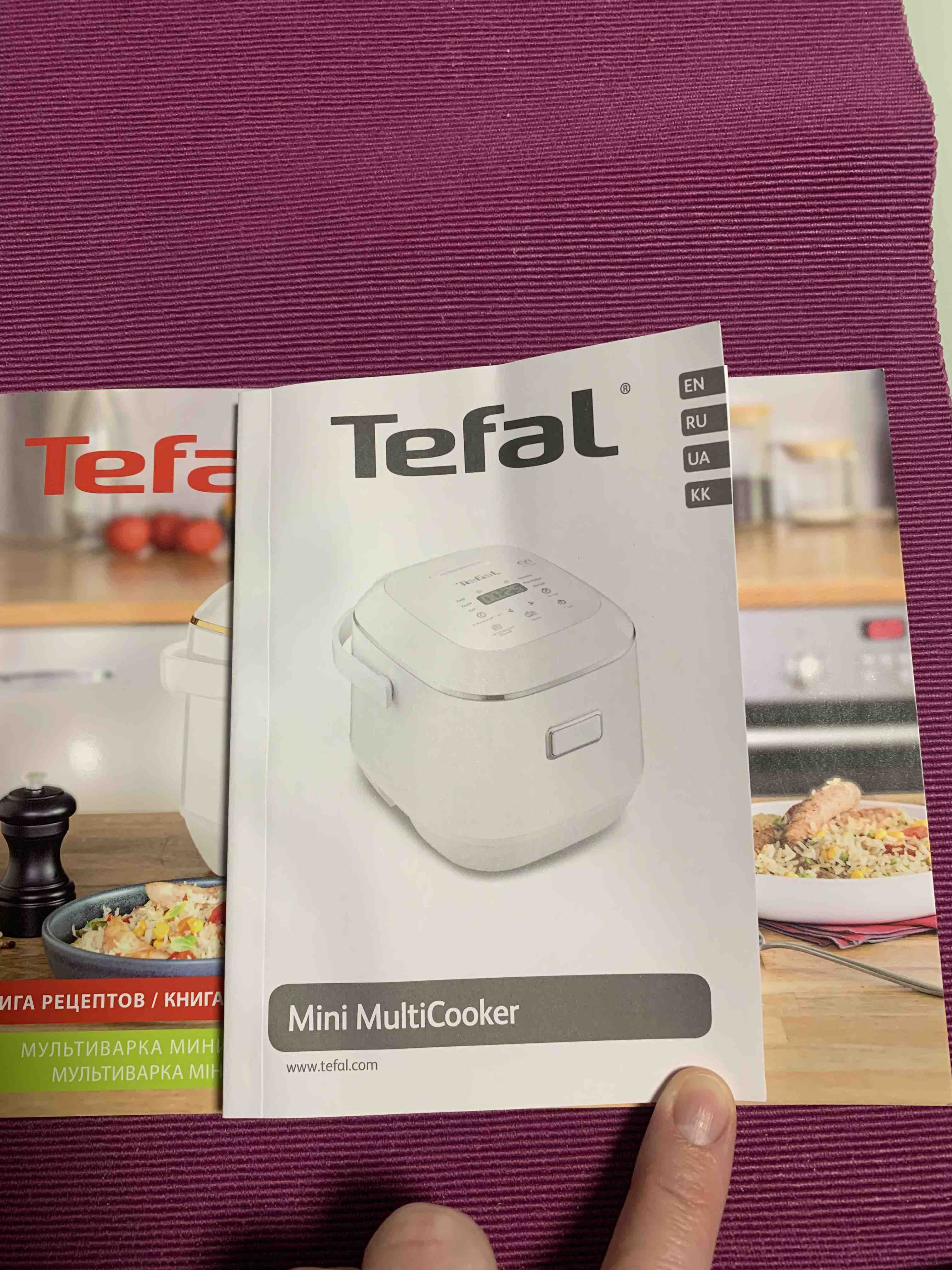 Мультиварка Tefal Mini Multicooker RK601132, белый - отзывы покупателей на  маркетплейсе Мегамаркет | Артикул: 100026750397