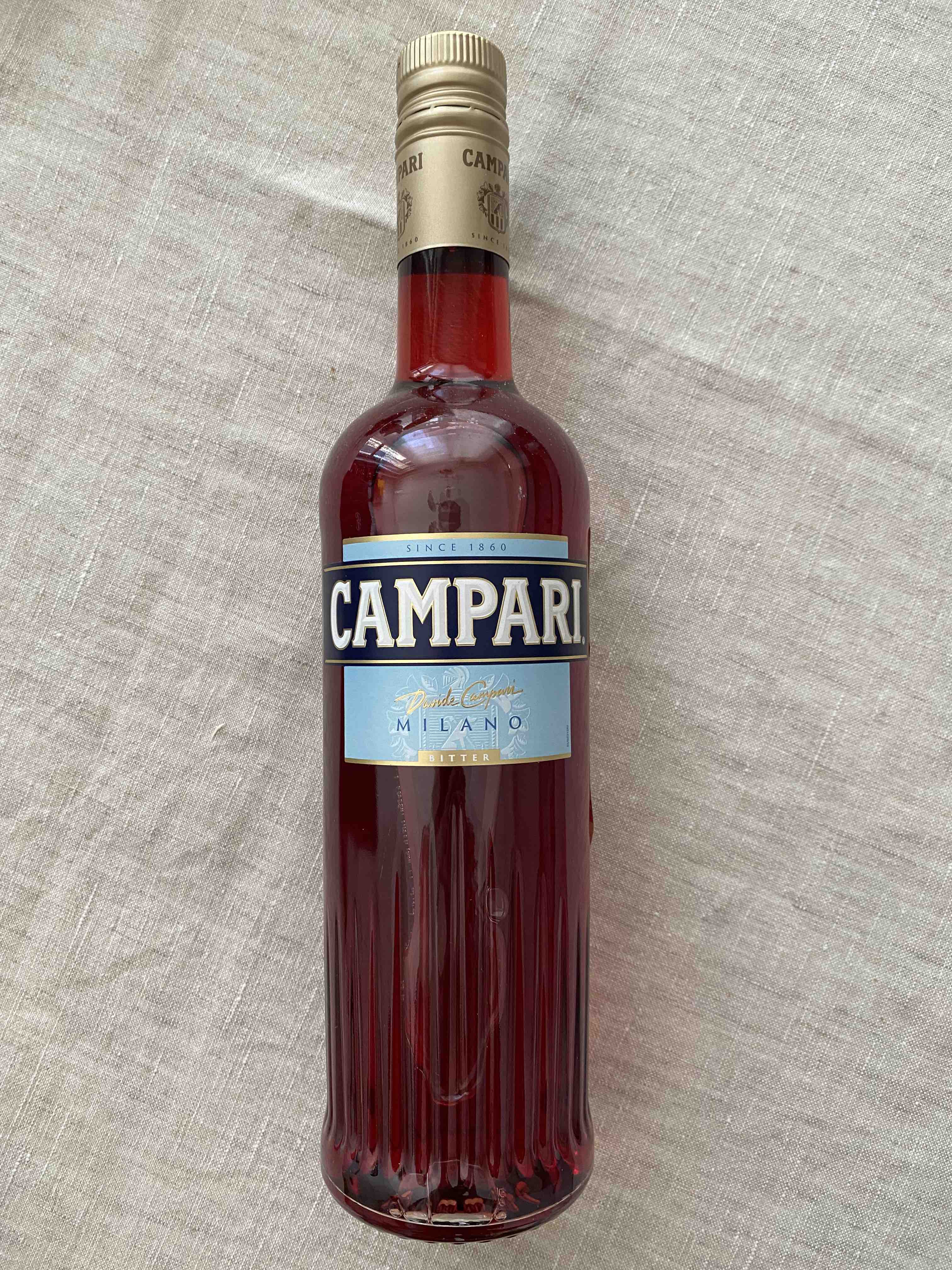 Аперитив Campari Bitter Aperitif 0.75 л - отзывы покупателей на  маркетплейсе Мегамаркет | Артикул: 100025351772