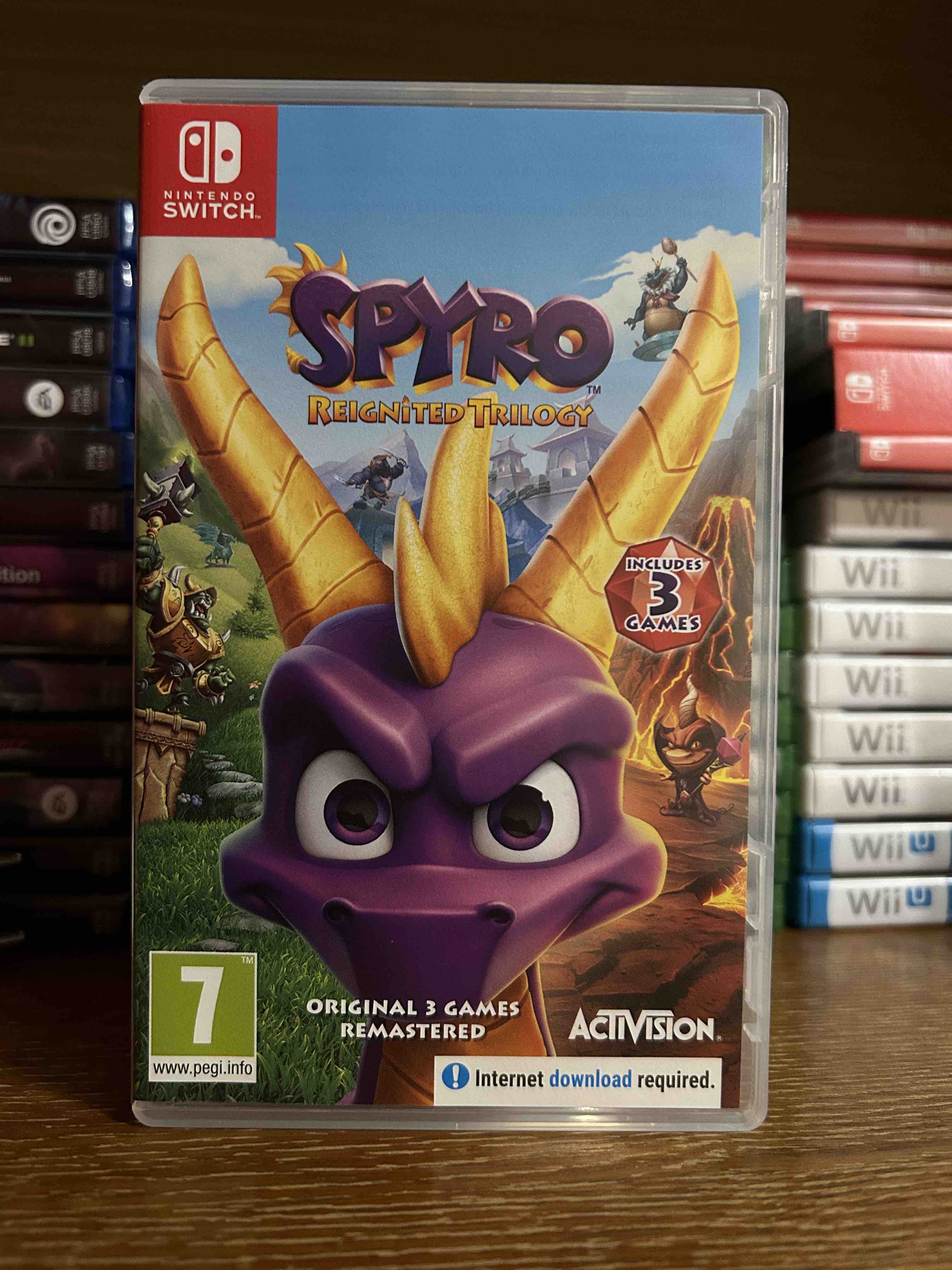 Игра Spyro Reignited Trilogy для Nintendo Switch, купить в Москве, цены в  интернет-магазинах на Мегамаркет