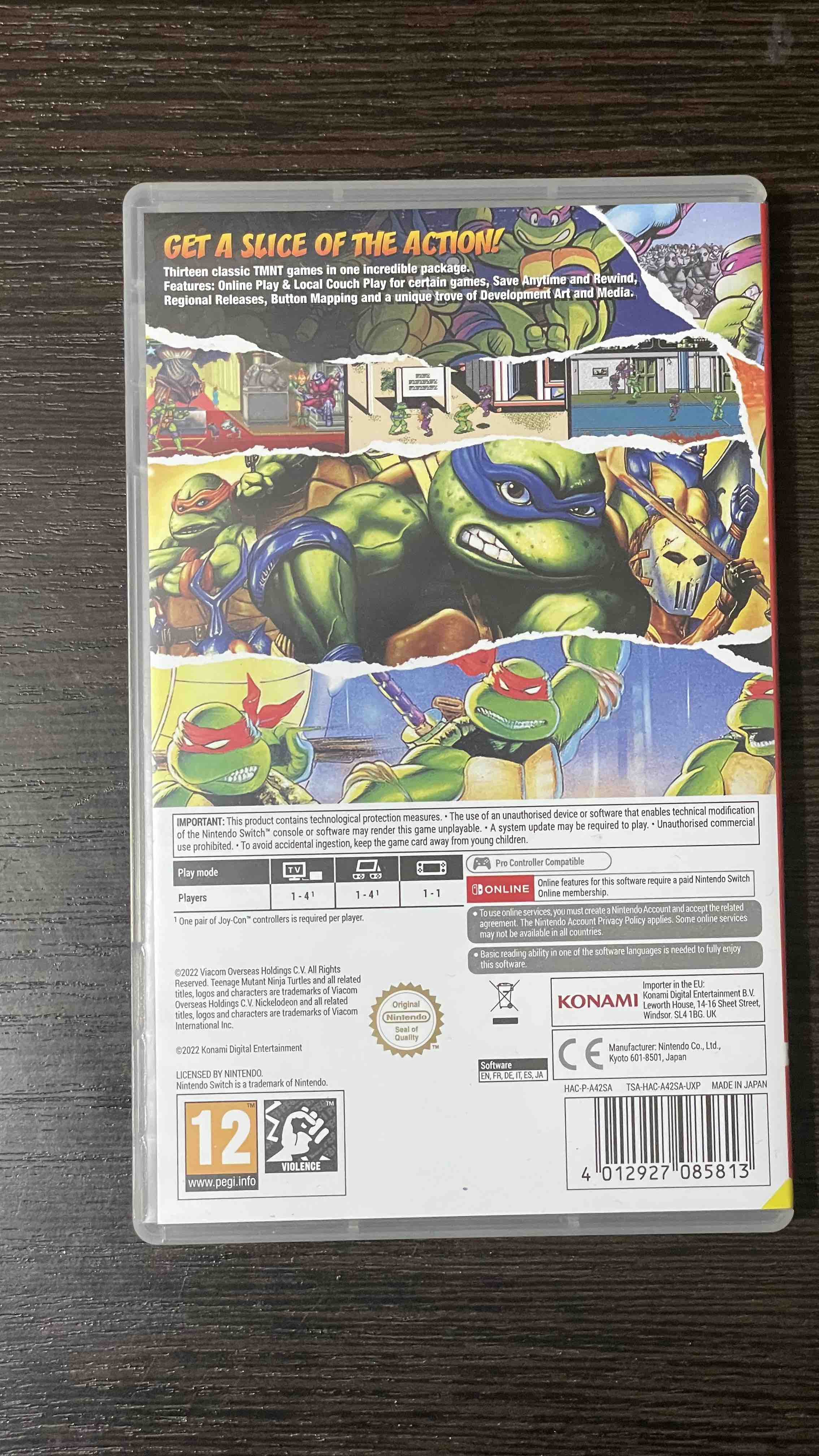 Игра TMNT Teenage Mutant Ninja Turtles (Черепашки Ниндзя): The Cowabunga  Collection - купить в Москве, цены на Мегамаркет | 600009065565