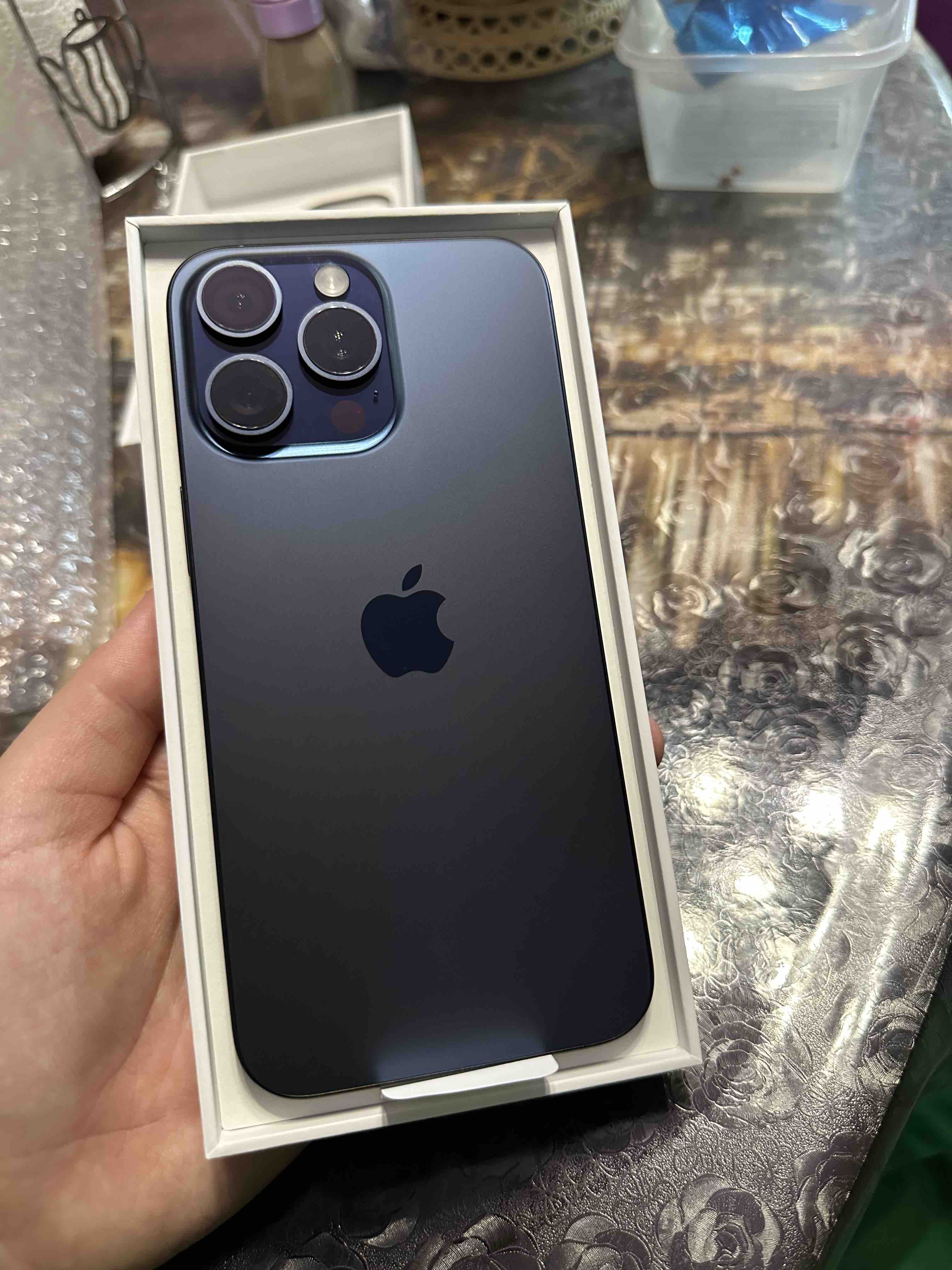 Смартфон Apple iPhone 15 Pro Max 256Gb Blue Titanium - отзывы покупателей  на Мегамаркет | 100060024519