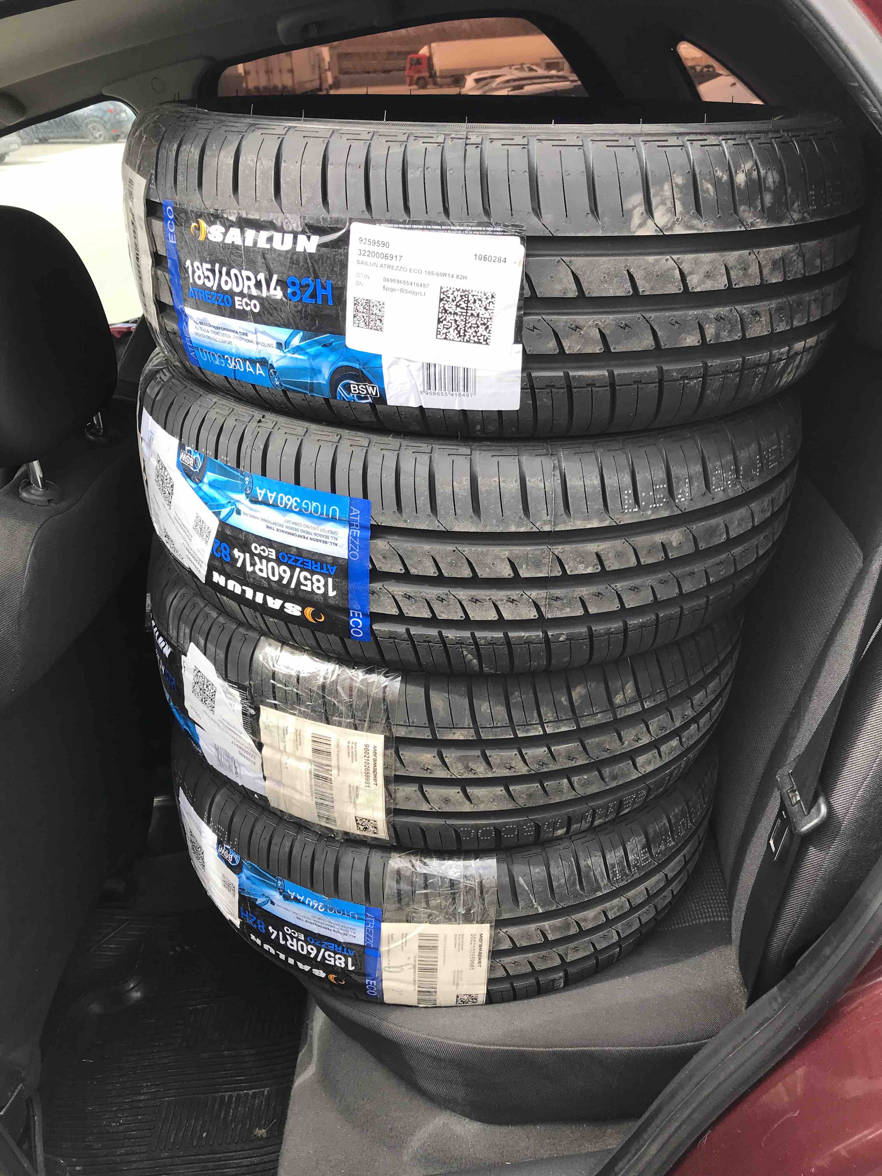 Шины SAILUN Atrezzo ECO 185/60 R14 82 H - отзывы покупателей на Мегамаркет  | 100026038567