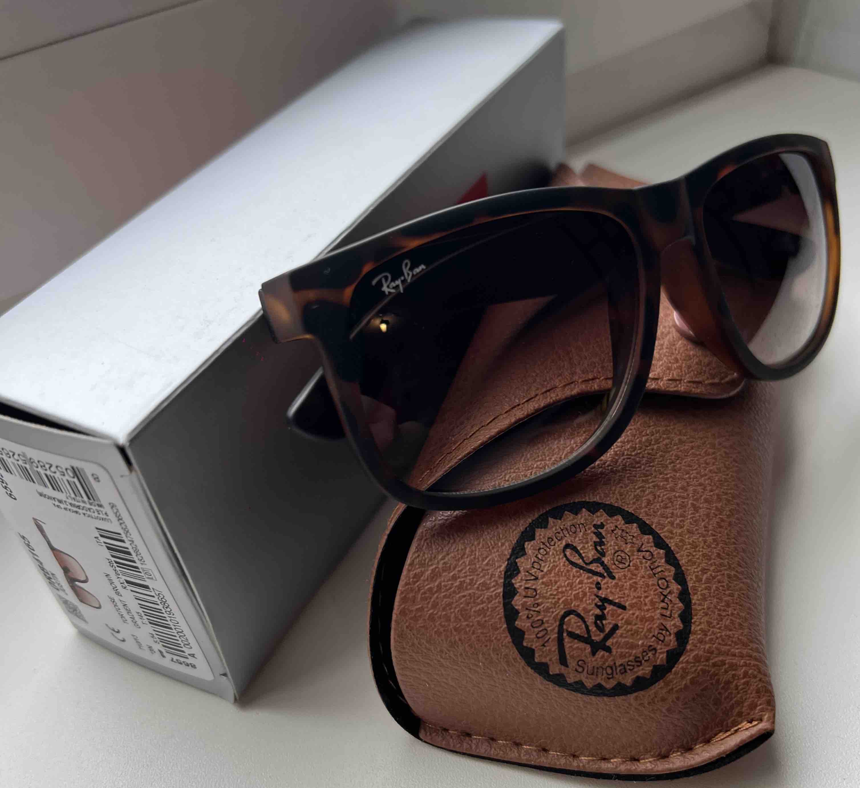 Солнцезащитные очки мужские Ray-Ban 4165 710/13 коричневые – купить в  Москве, цены в интернет-магазинах на Мегамаркет