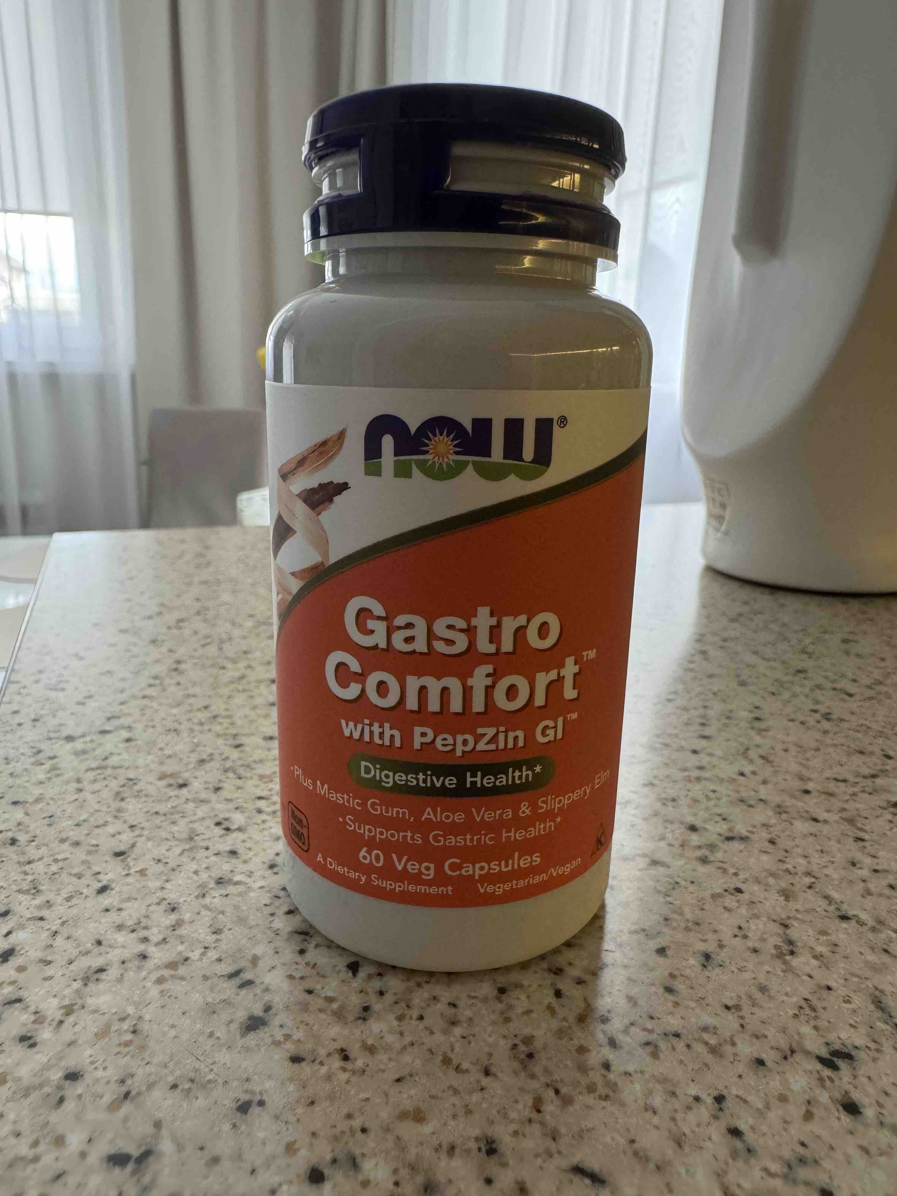 Пищевая добавка NOW Gastro Comfort с PepZin GI растительные капсулы 60 шт.  - купить в интернет-магазинах, цены на Мегамаркет | витамины, минералы и  пищевые добавки NOW-03520