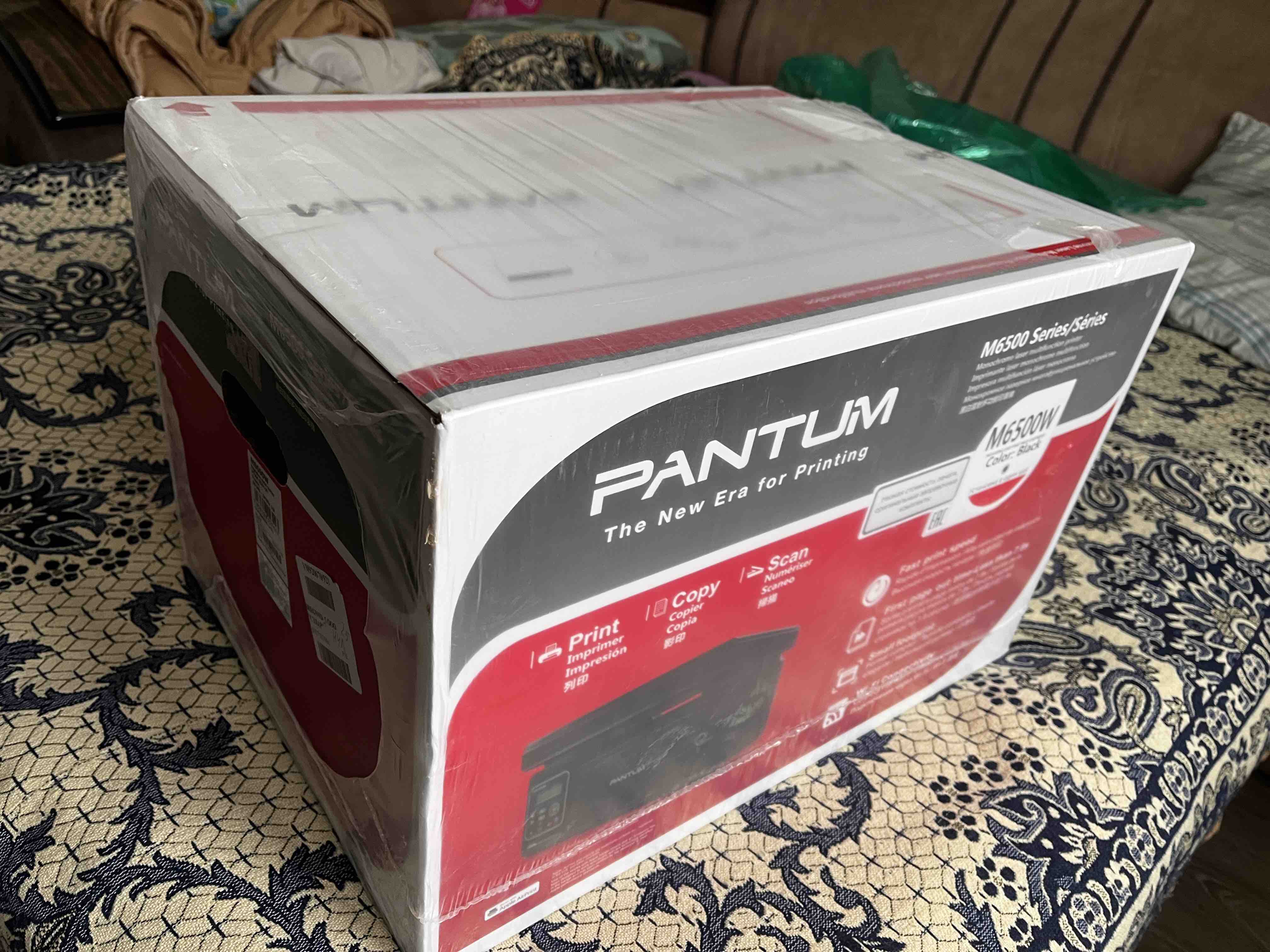 Лазерное МФУ Pantum M6500W (M6500W) - отзывы покупателей на маркетплейсе  Мегамаркет | Артикул: 100023800481