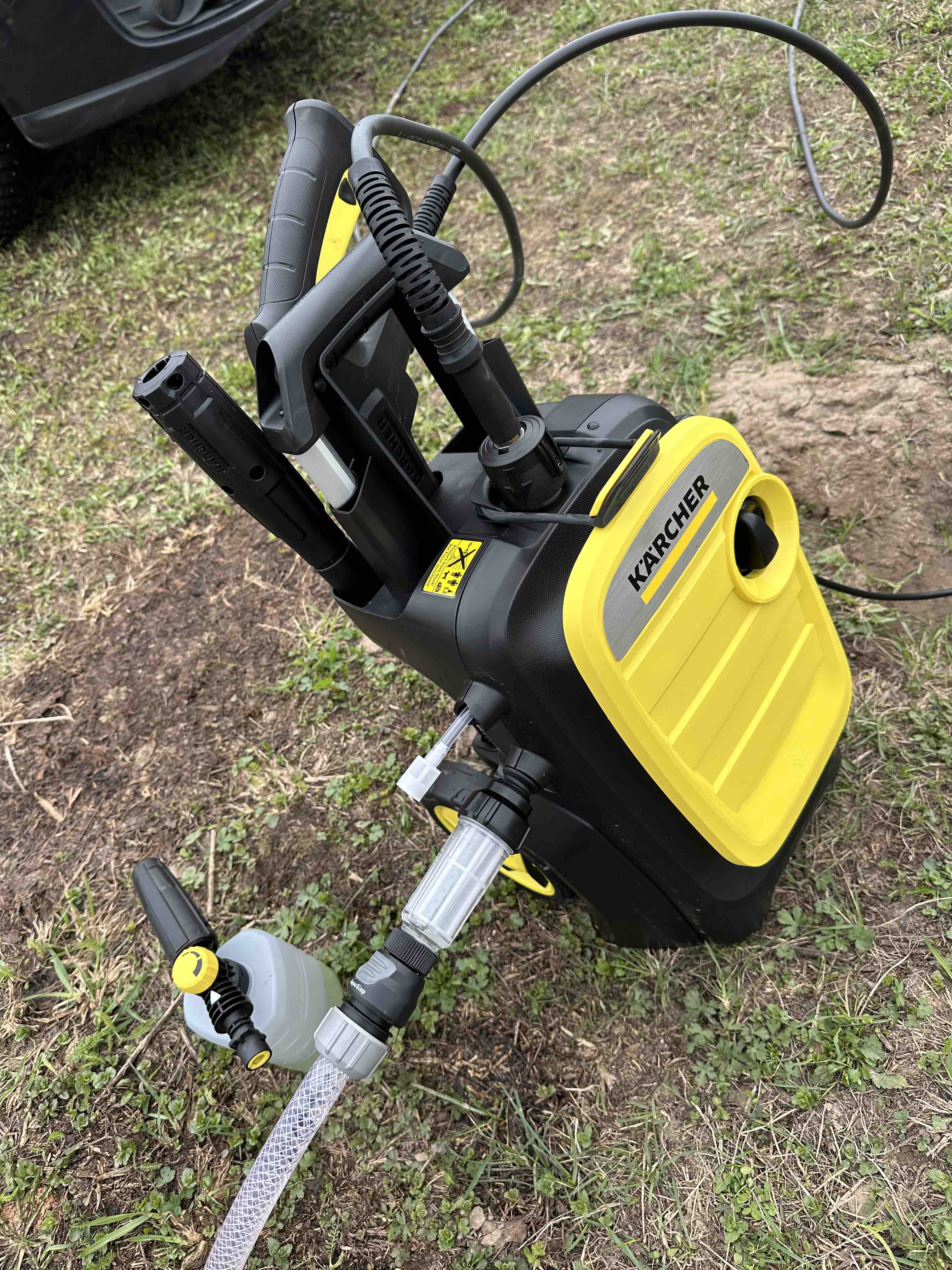 Электрическая мойка высокого давления Karcher K 5 Compact 1.630-750.0 2100  Вт - отзывы покупателей на Мегамаркет | 100024448132