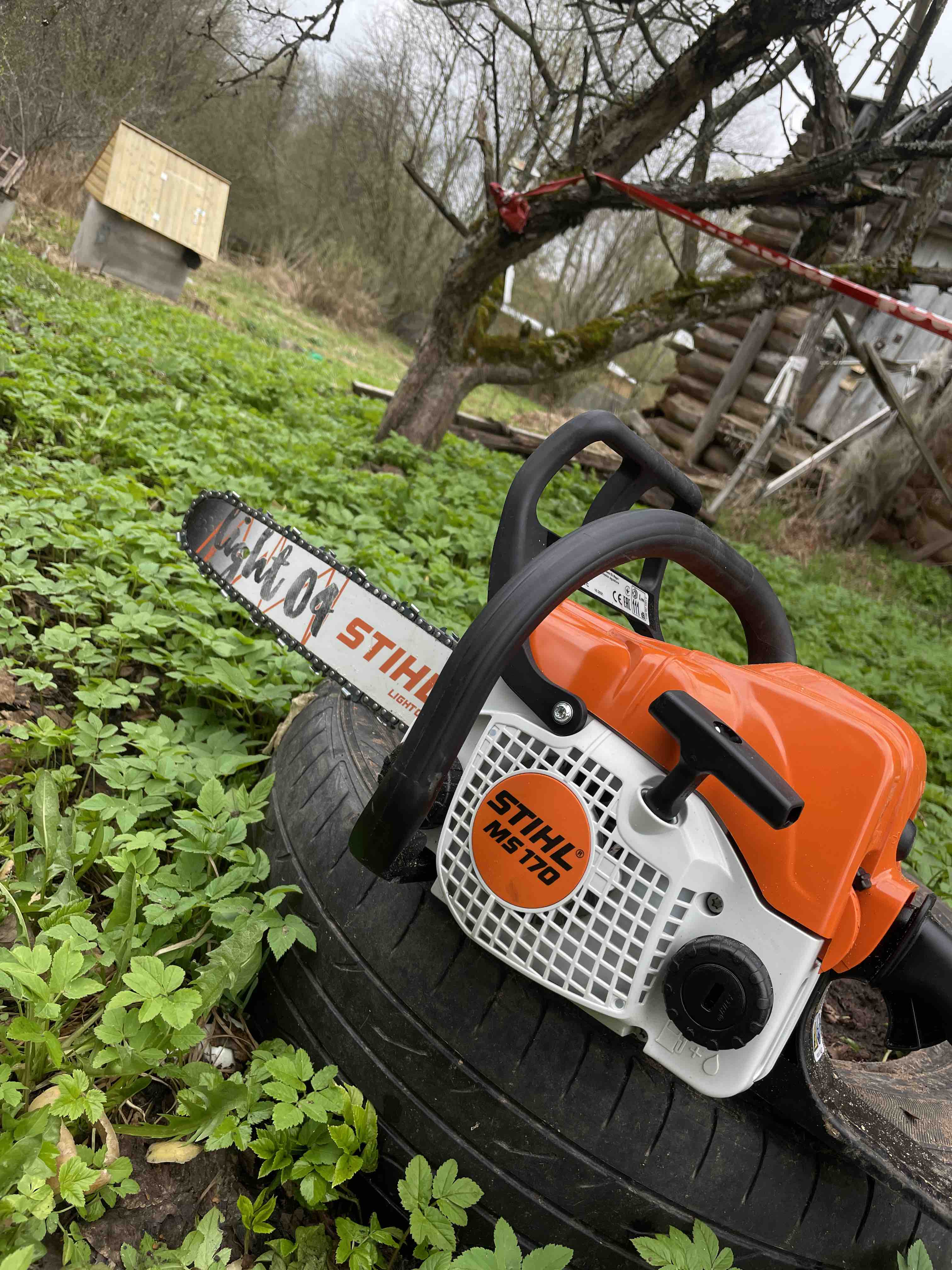 Бензопила STIHL MS 170 - отзывы покупателей на Мегамаркет | 600011061596