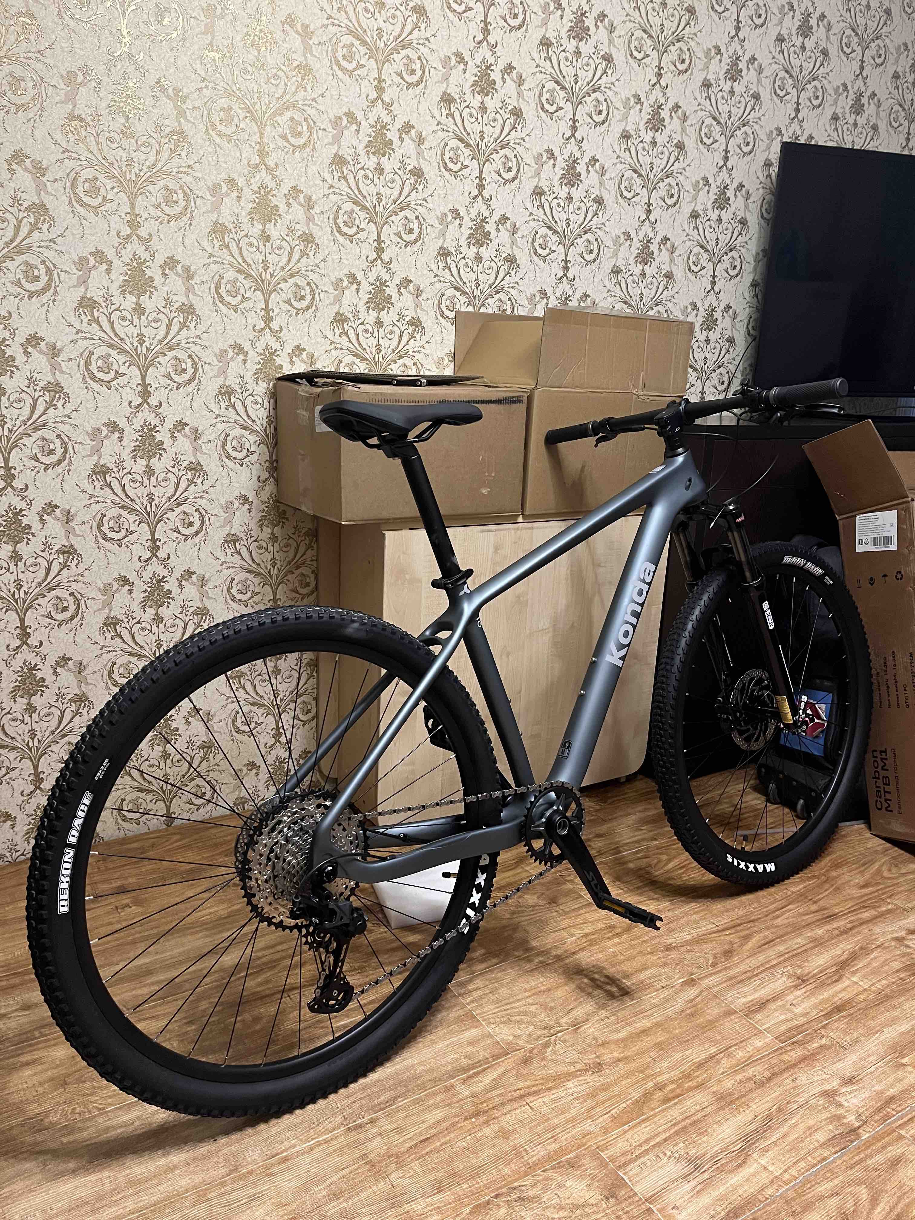 Велосипед горный Konda Carbon MTB M1 G 21 серый - отзывы покупателей на  Мегамаркет | 100064193715