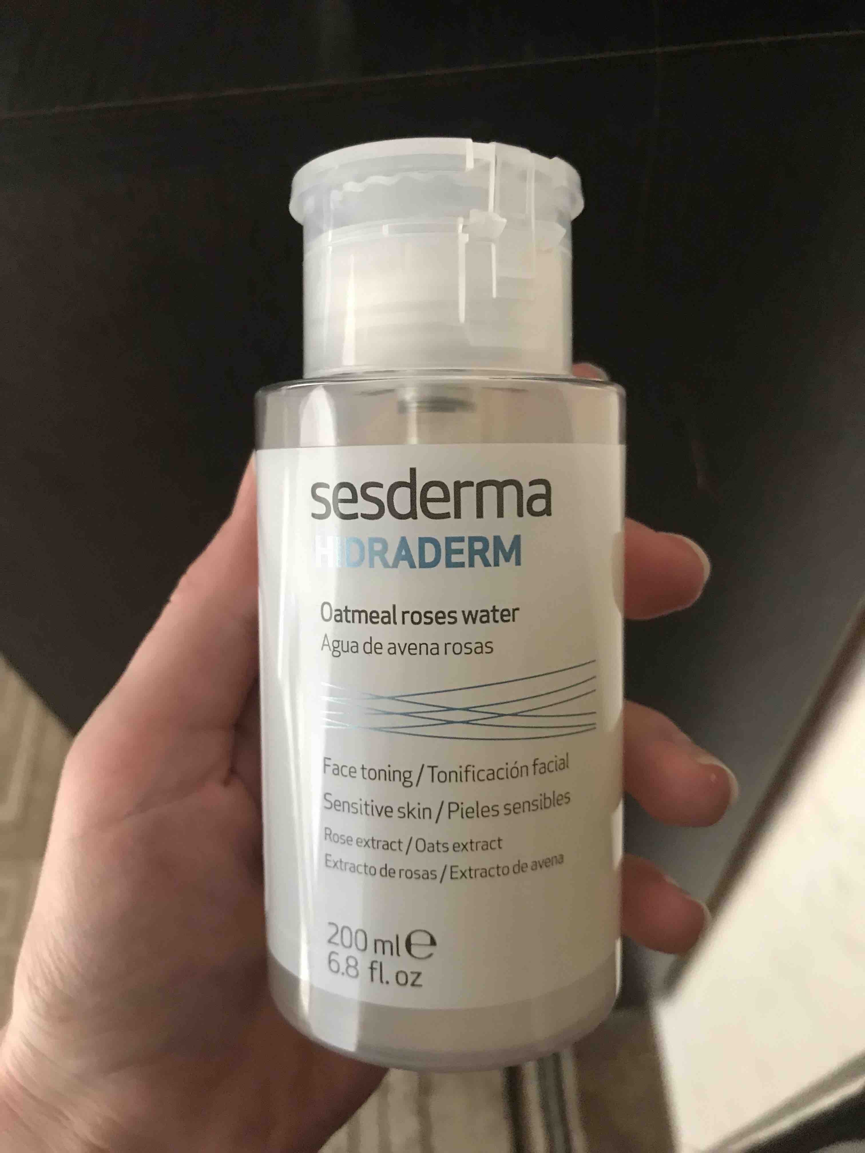 Тоник для лица Sesderma Hidraderm С экстрактами овса и розы 200 мл - отзывы  покупателей на Мегамаркет | тоники для лица