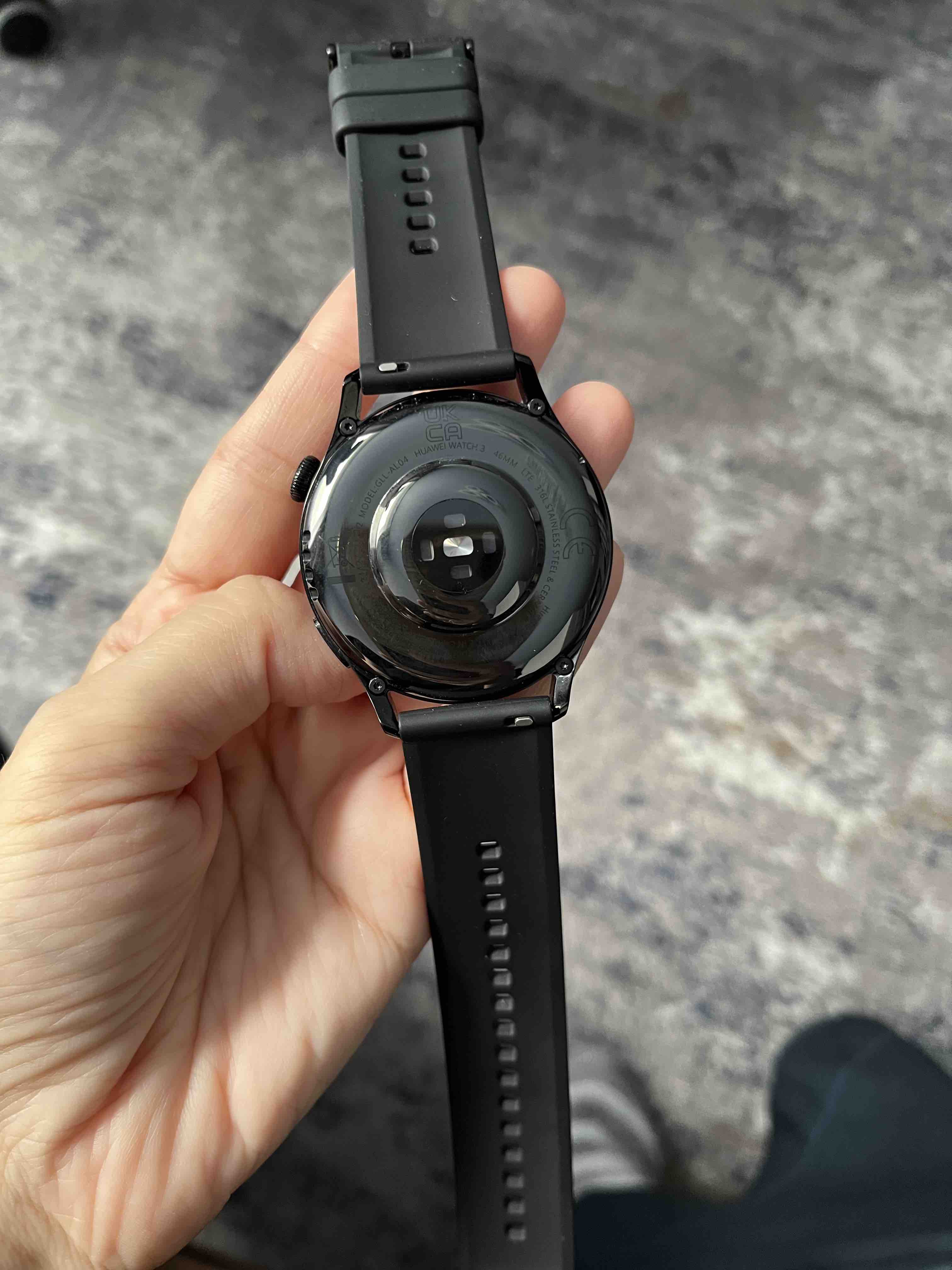 Смарт-часы Huawei Watch 3 Black (GLL-AL04) - отзывы покупателей на  маркетплейсе Мегамаркет | Артикул: 100028595136