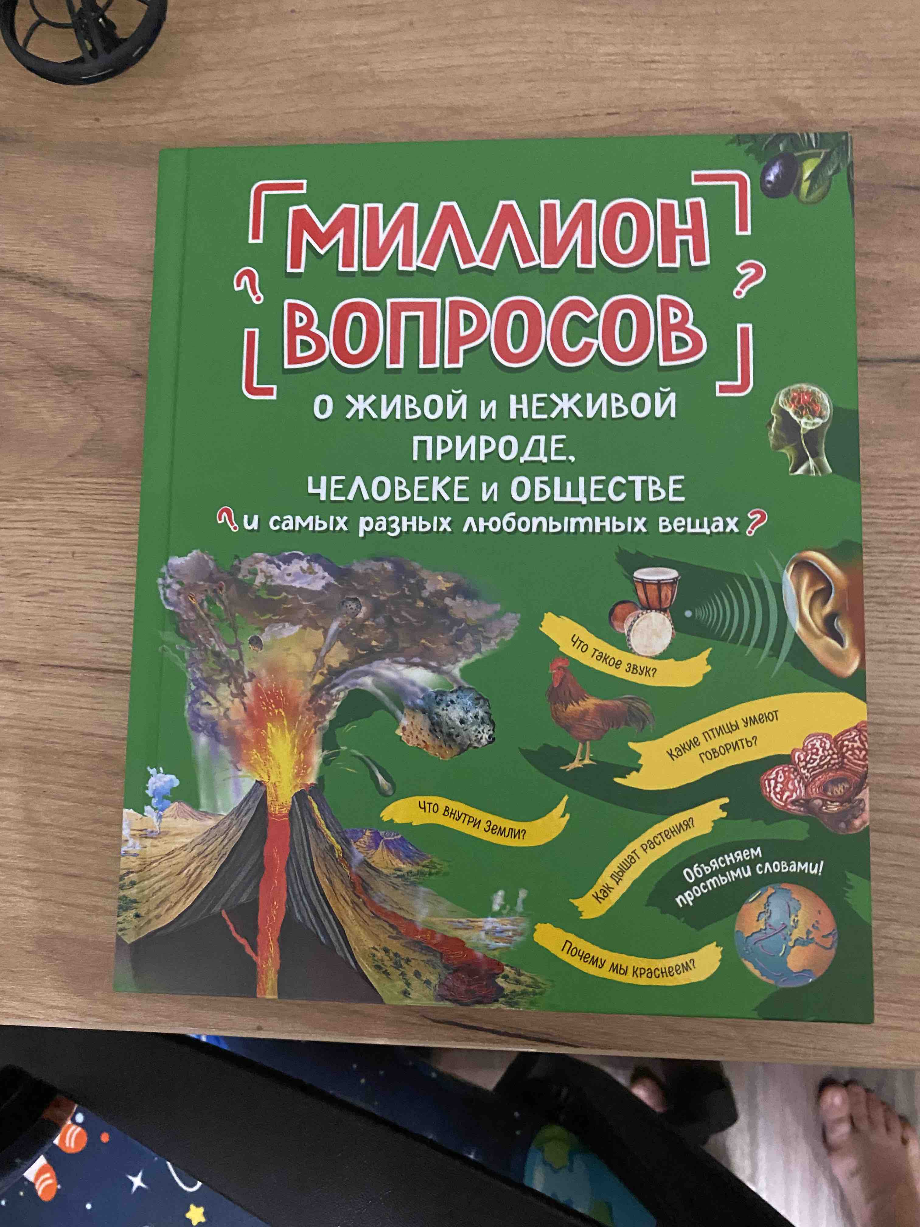 Миллион вопросов о живой и неживой природе, человеке и обществе и самых  разных… - купить детской энциклопедии в интернет-магазинах, цены на  Мегамаркет |