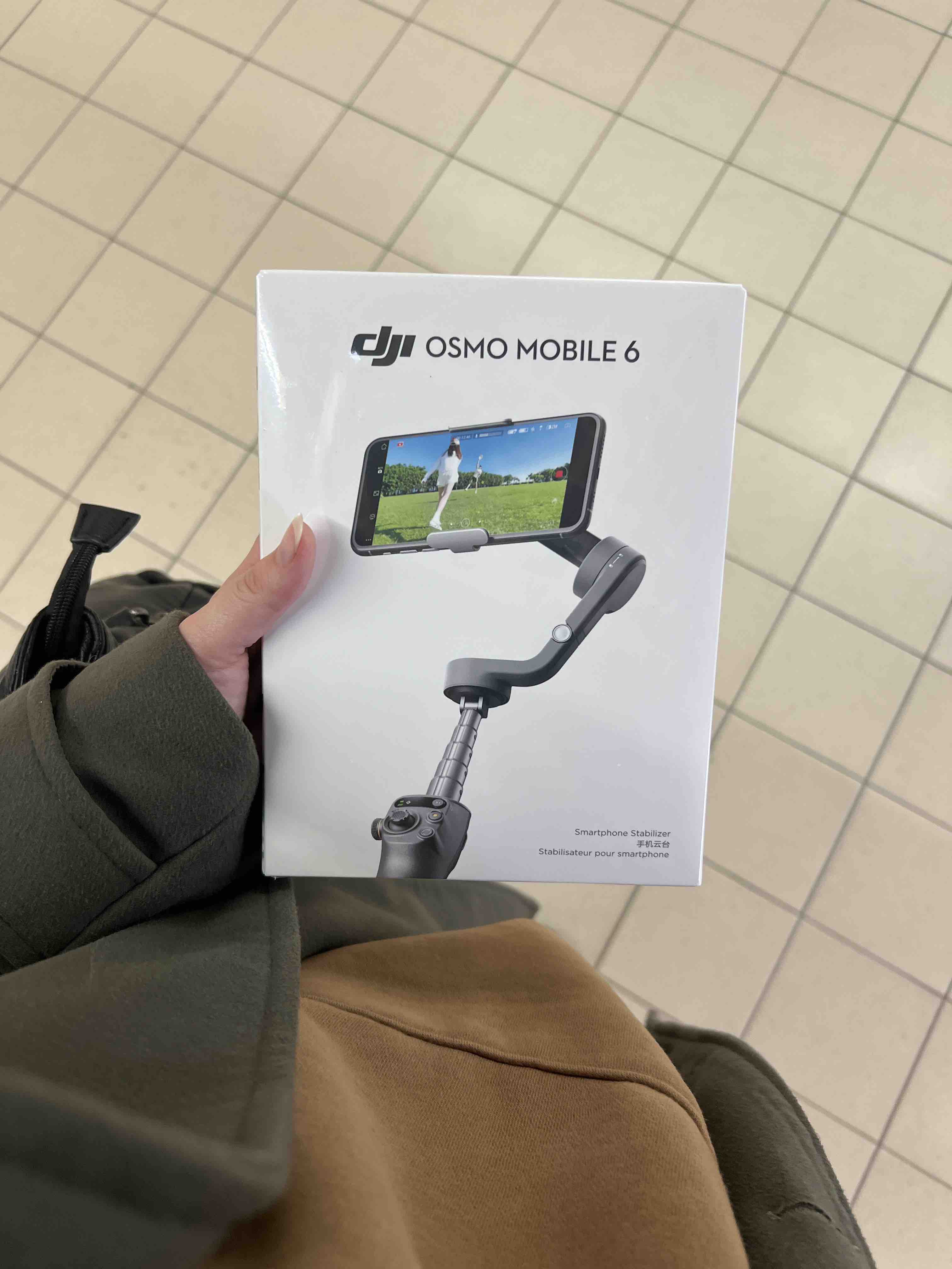 Монопод, стабилизатор (стедикам) DJI Osmo Mobile 6 черный - отзывы  покупателей на маркетплейсе Мегамаркет | Артикул: 600009252886