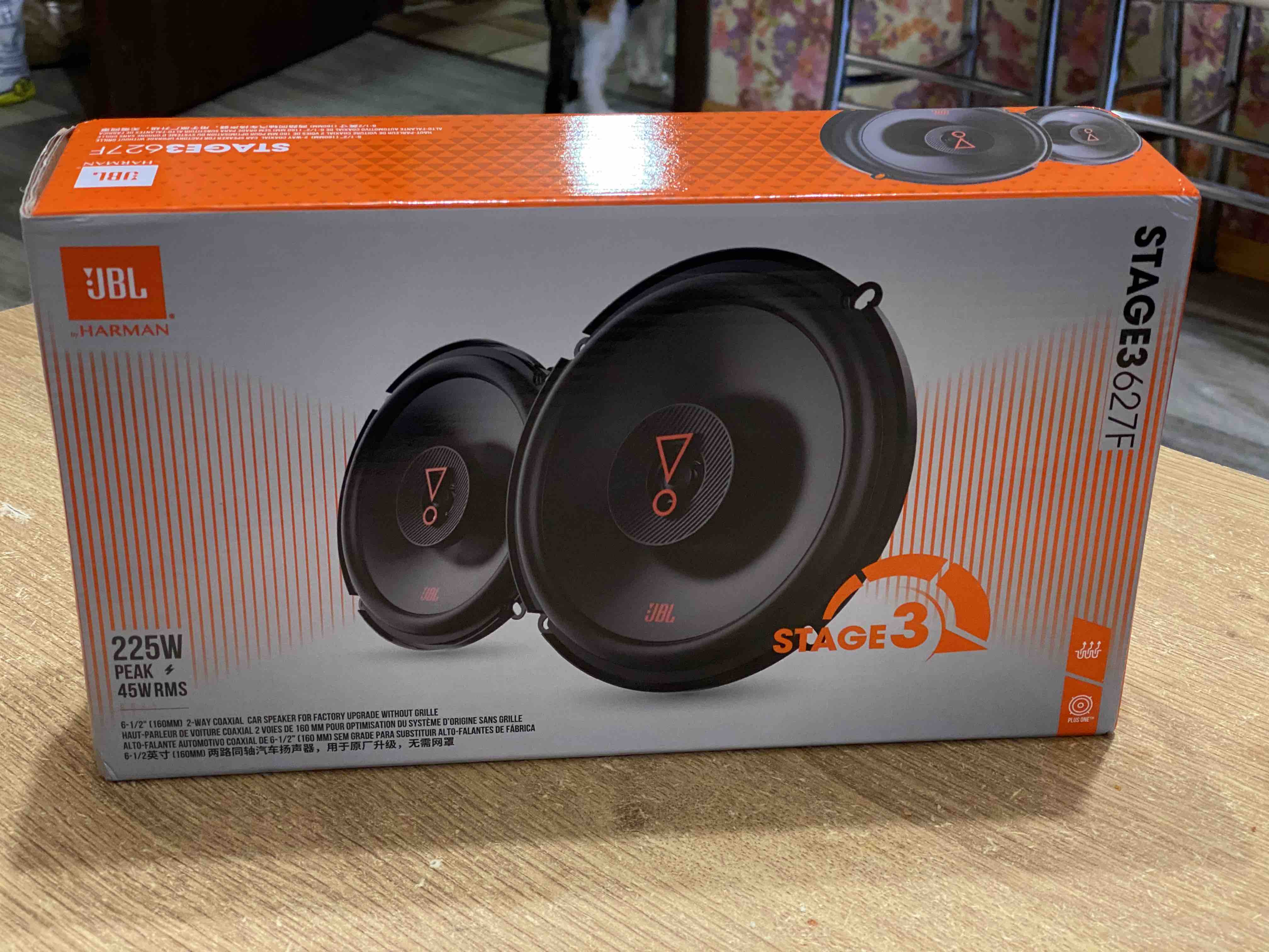 Колонки JBL STAGE 3 627F , 2-полосная коаксиальная акустика ,16,5 см -  отзывы покупателей на Мегамаркет | 100026344435