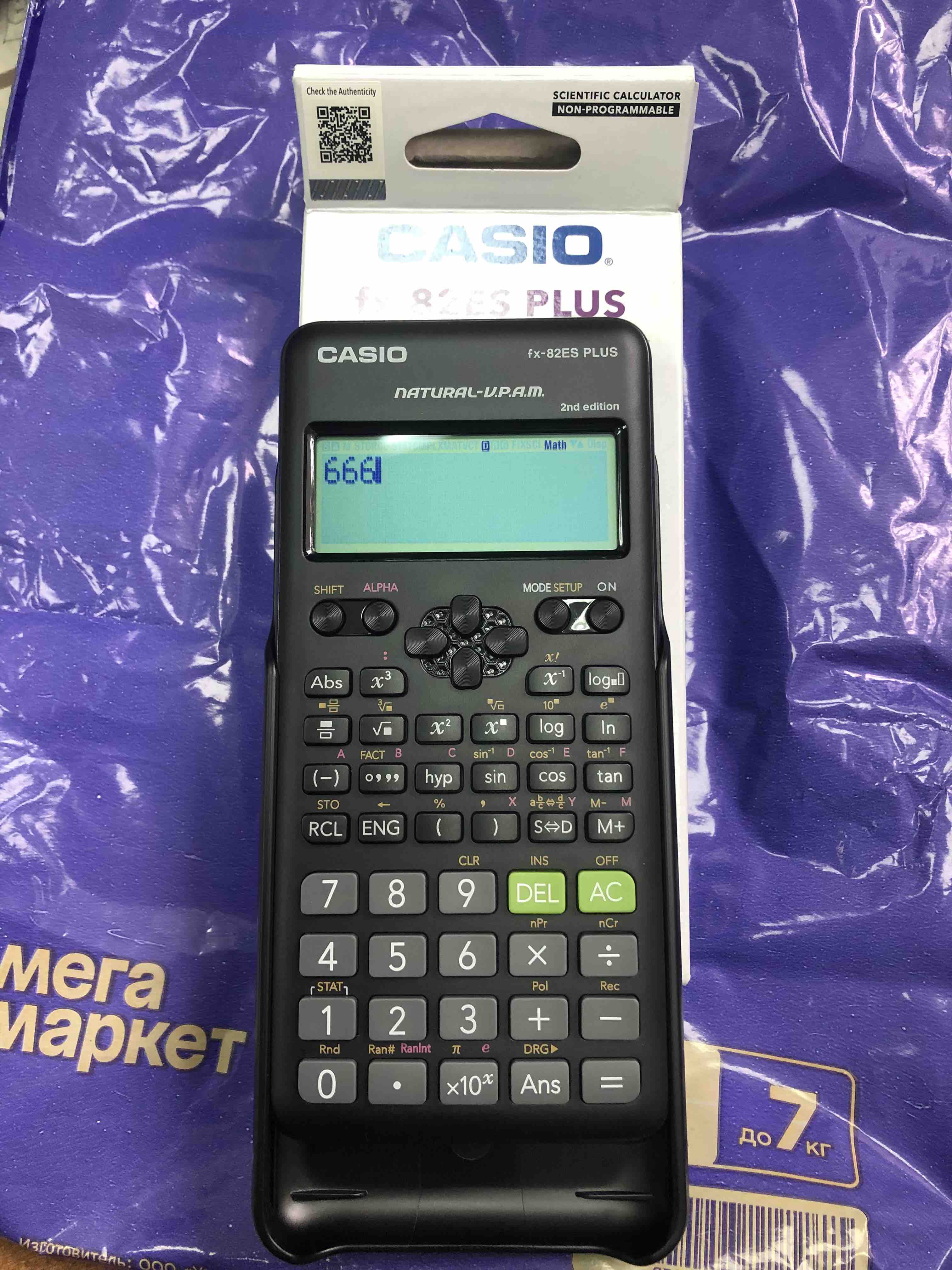 Инженерный калькулятор Casio,FX-82ESPLUS-2 252 функции, научный, черный -  отзывы покупателей на маркетплейсе Мегамаркет | Артикул: 600005192080