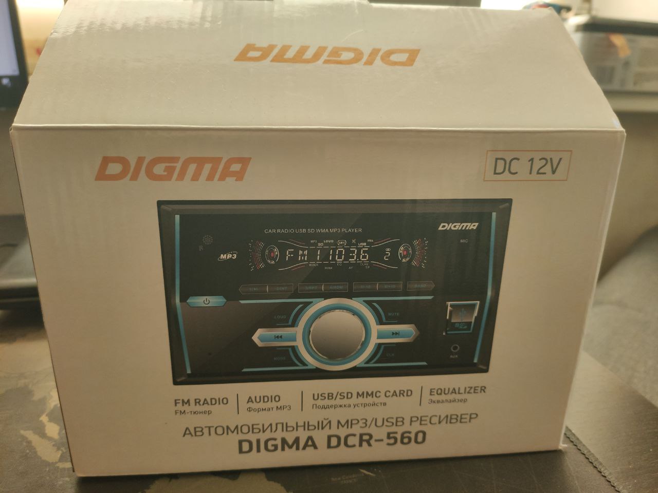 Автомагнитола Digma DCR-560 - отзывы покупателей на Мегамаркет |  100024848529