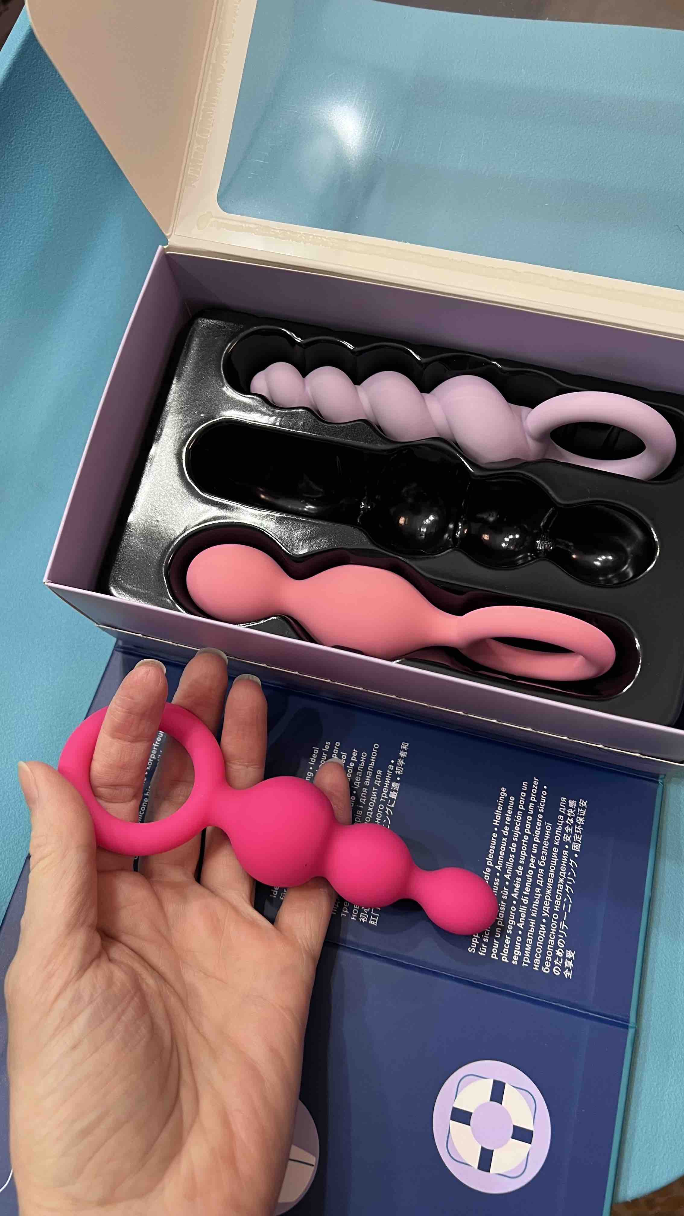 Купить набор анальных цепочек Satisfyer Plugs, цены на Мегамаркет |  Артикул: 100024952792