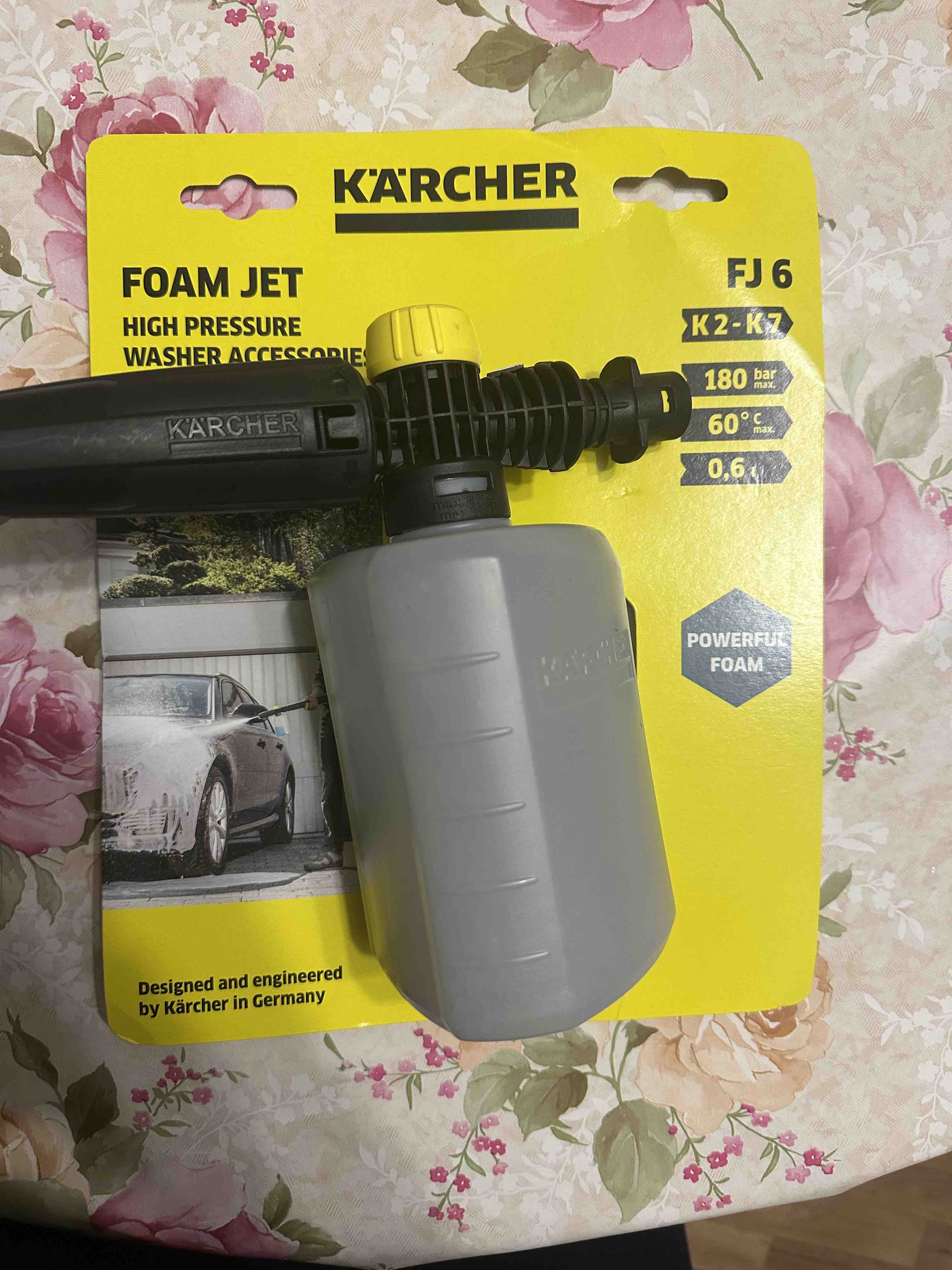 Пеногенератор для мойки высокого давления Karcher FJ 6 2.643-147.0 - отзывы  покупателей на Мегамаркет | 100013196777