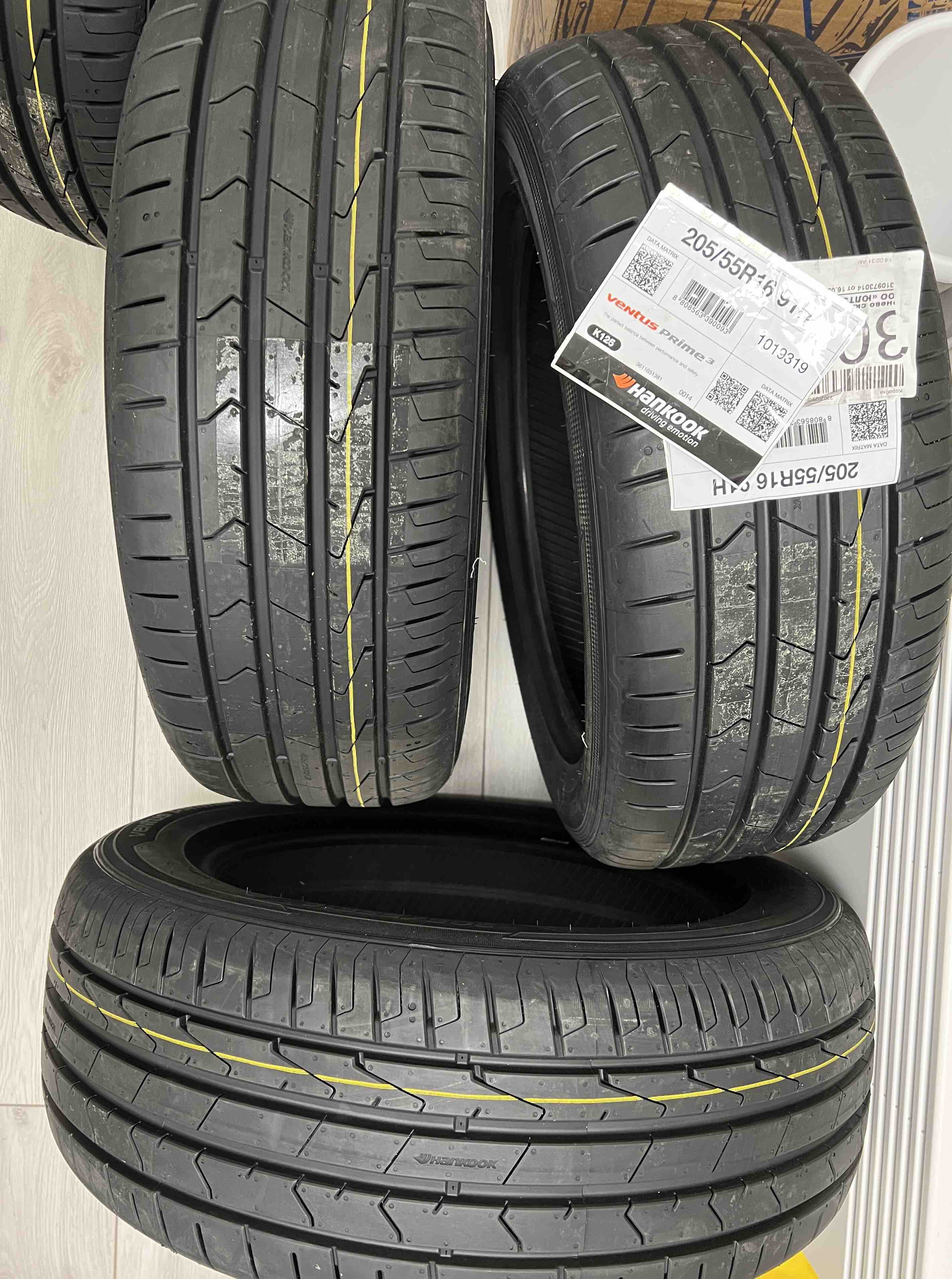 Шины HANKOOK Ventus Prime3 K125 205/55 R16 91H - отзывы покупателей на  Мегамаркет