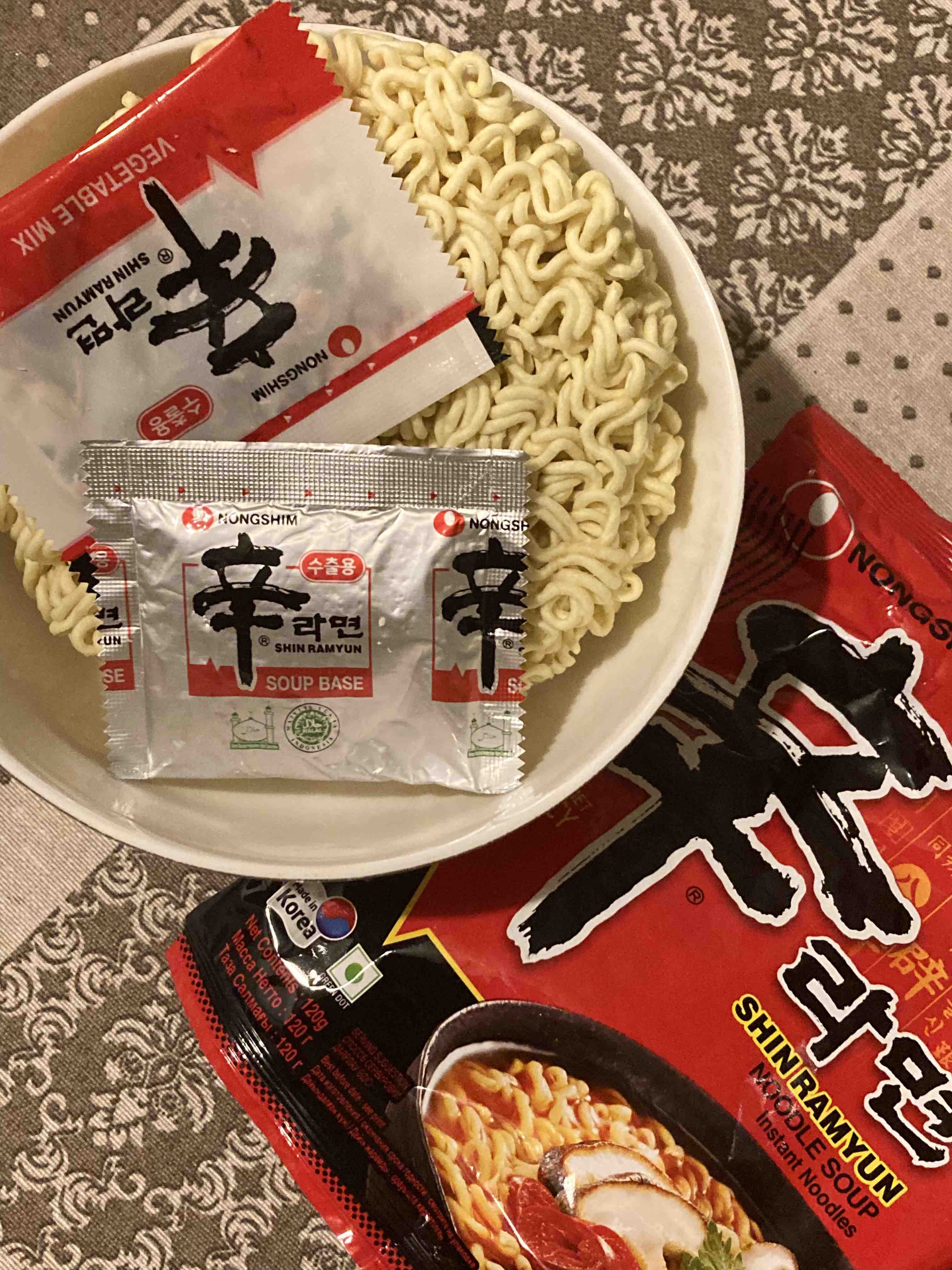 Лапша быстрого приготовления Шин Рамен Nongshim 120 г - отзывы покупателей  на маркетплейсе Мегамаркет | Артикул: 600000280512