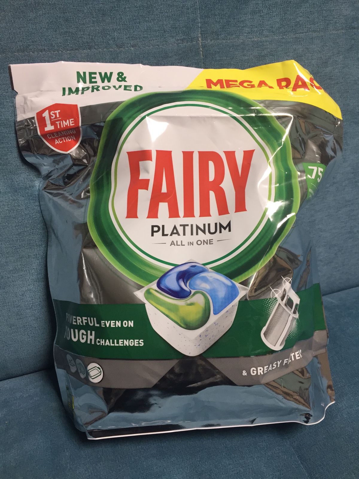 Капсулы для посудомоечной машины Fairy Platinum All in One 75шт - купить в  Москве, цены на Мегамаркет