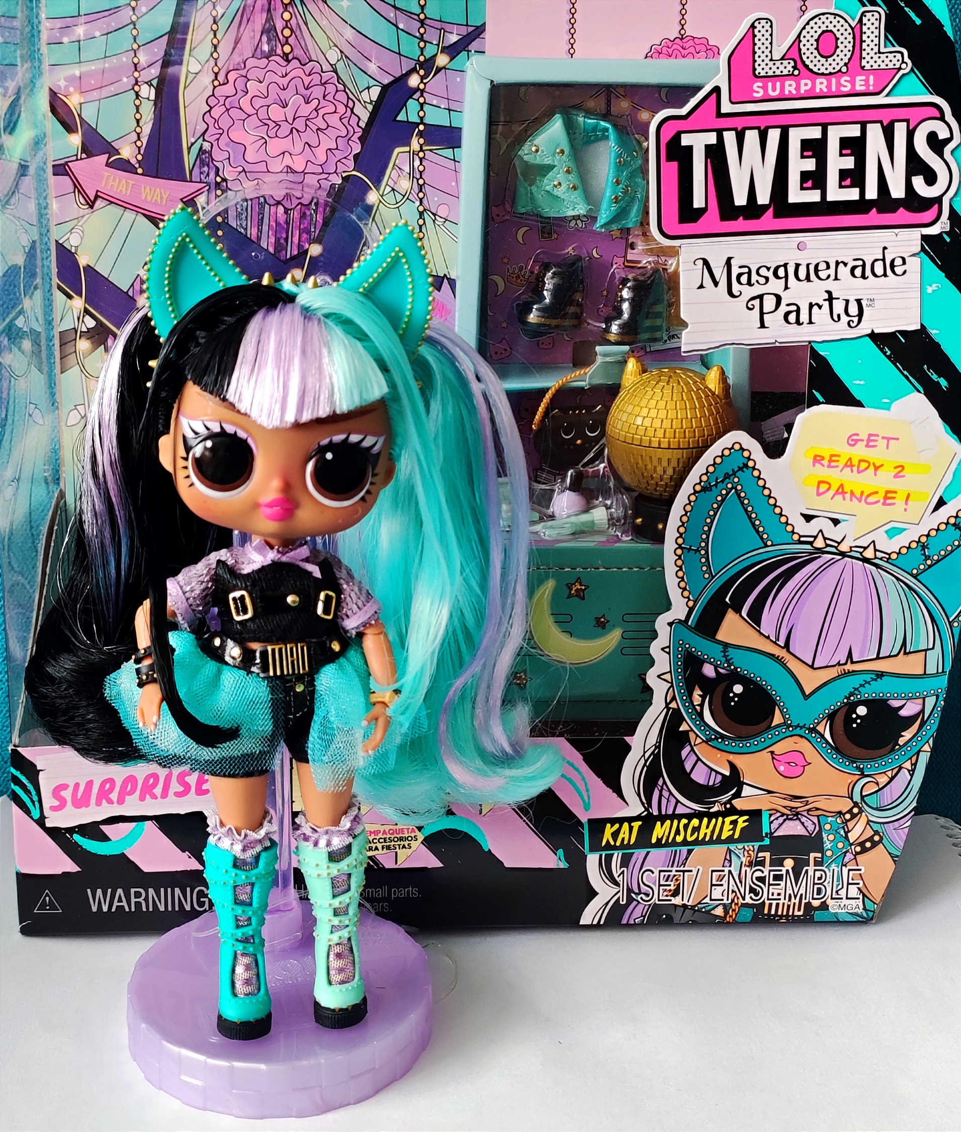 Отзывы о кукла L.O.L. Surprise! Tweens Masquerade Kat Mischief