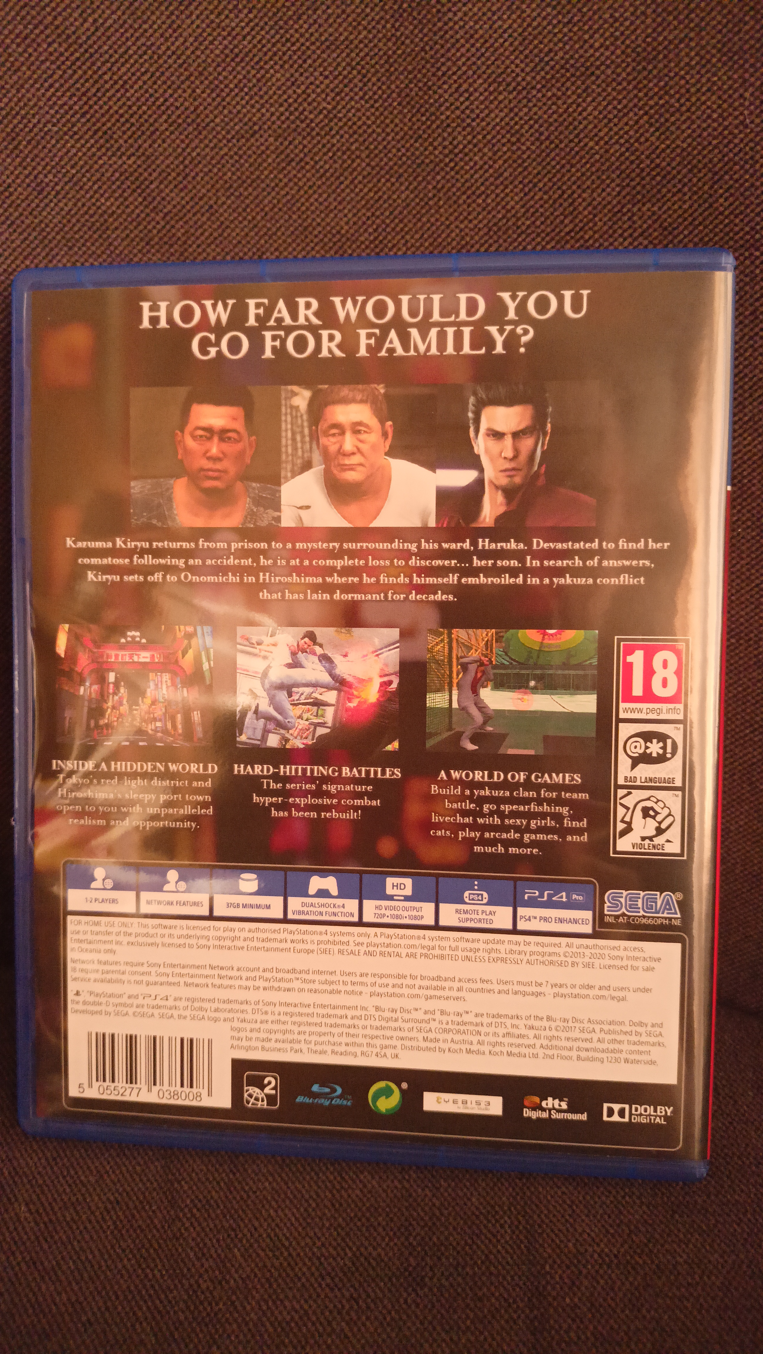 Игра Yakuza 6:The Song of Life для PlayStation 4 - отзывы покупателей на  маркетплейсе Мегамаркет | Артикул: 100023440249