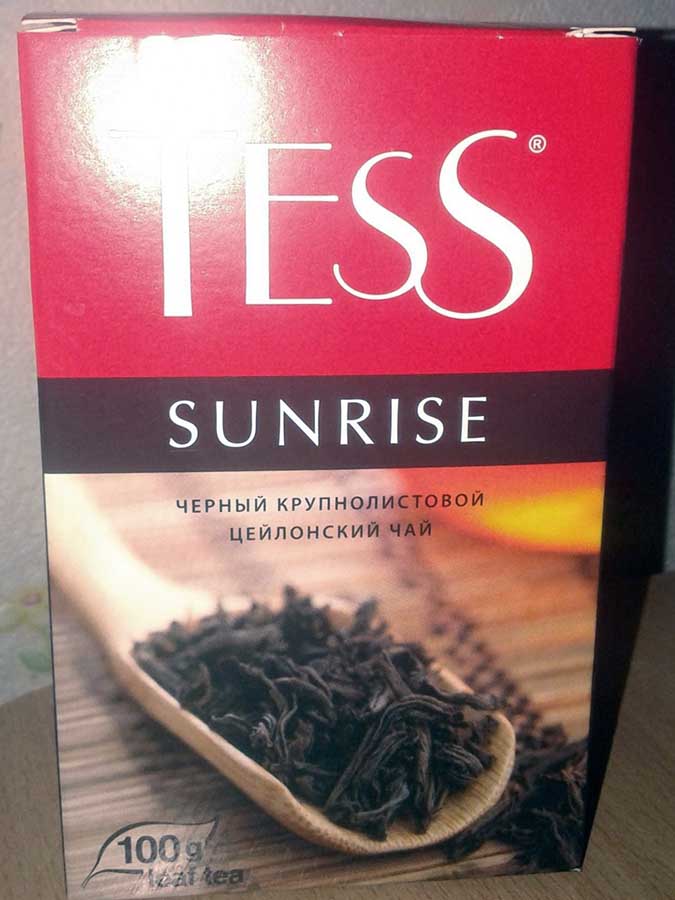 Tess sunrise черный