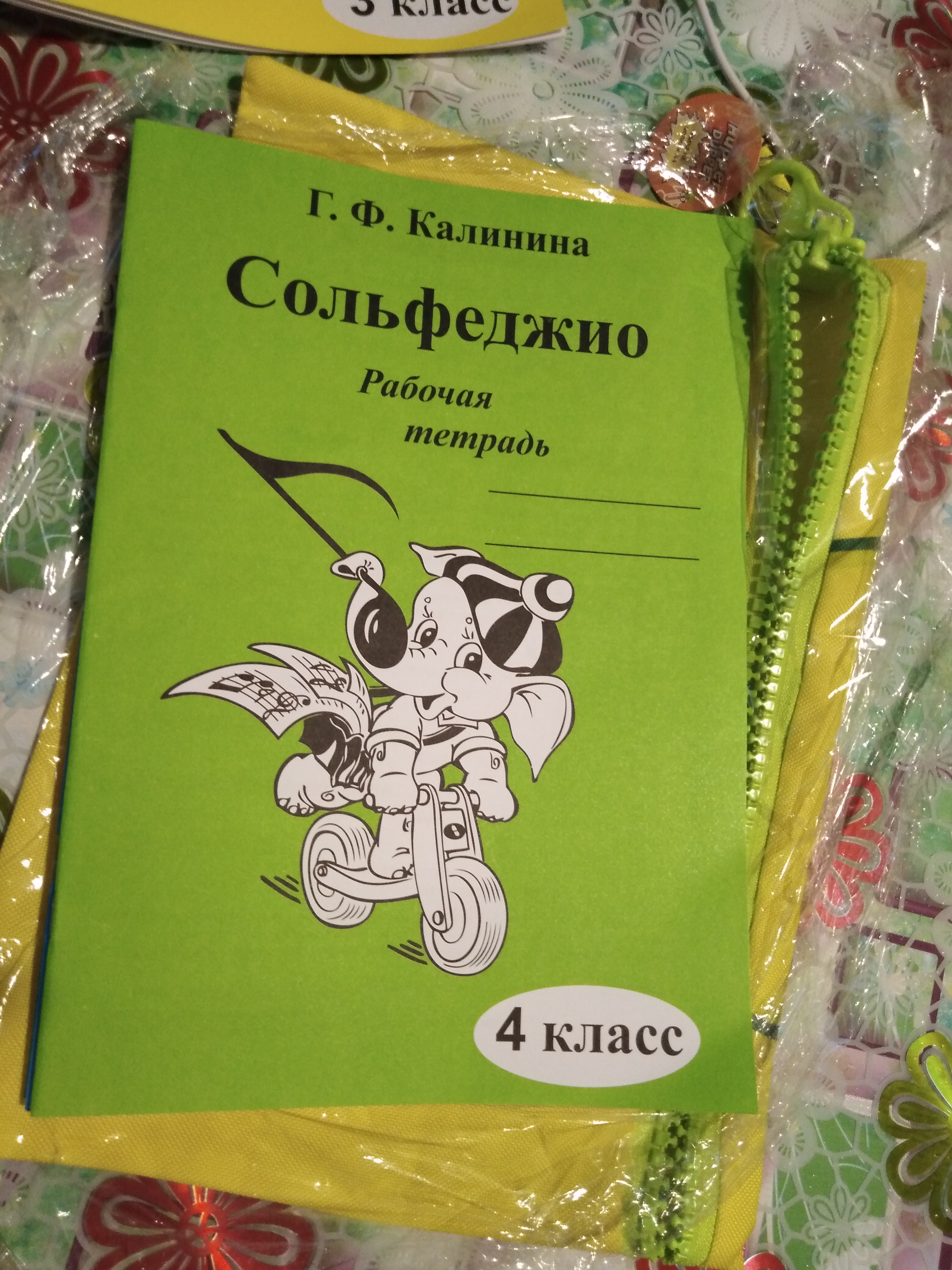 Рабочая тетрадь Сольфеджио Калинина Г.Ф. 4 класс ИК340472 - купить рабочей  тетради в интернет-магазинах, цены на Мегамаркет |