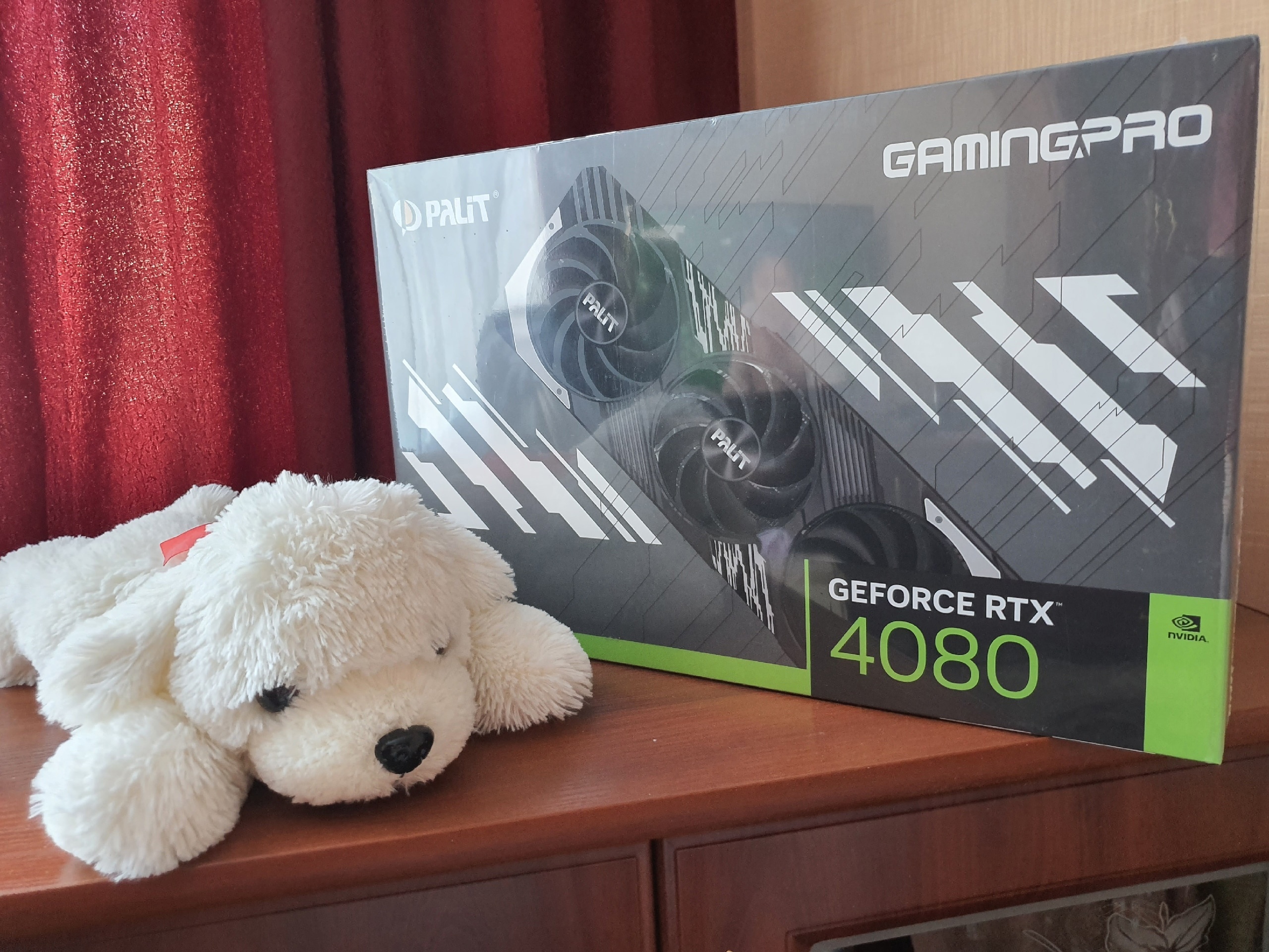 Placa de Vídeo Palit GeForce RTX 4080 GamingPro 16 GB GDDR6X  (NED4080019T2-1032A)