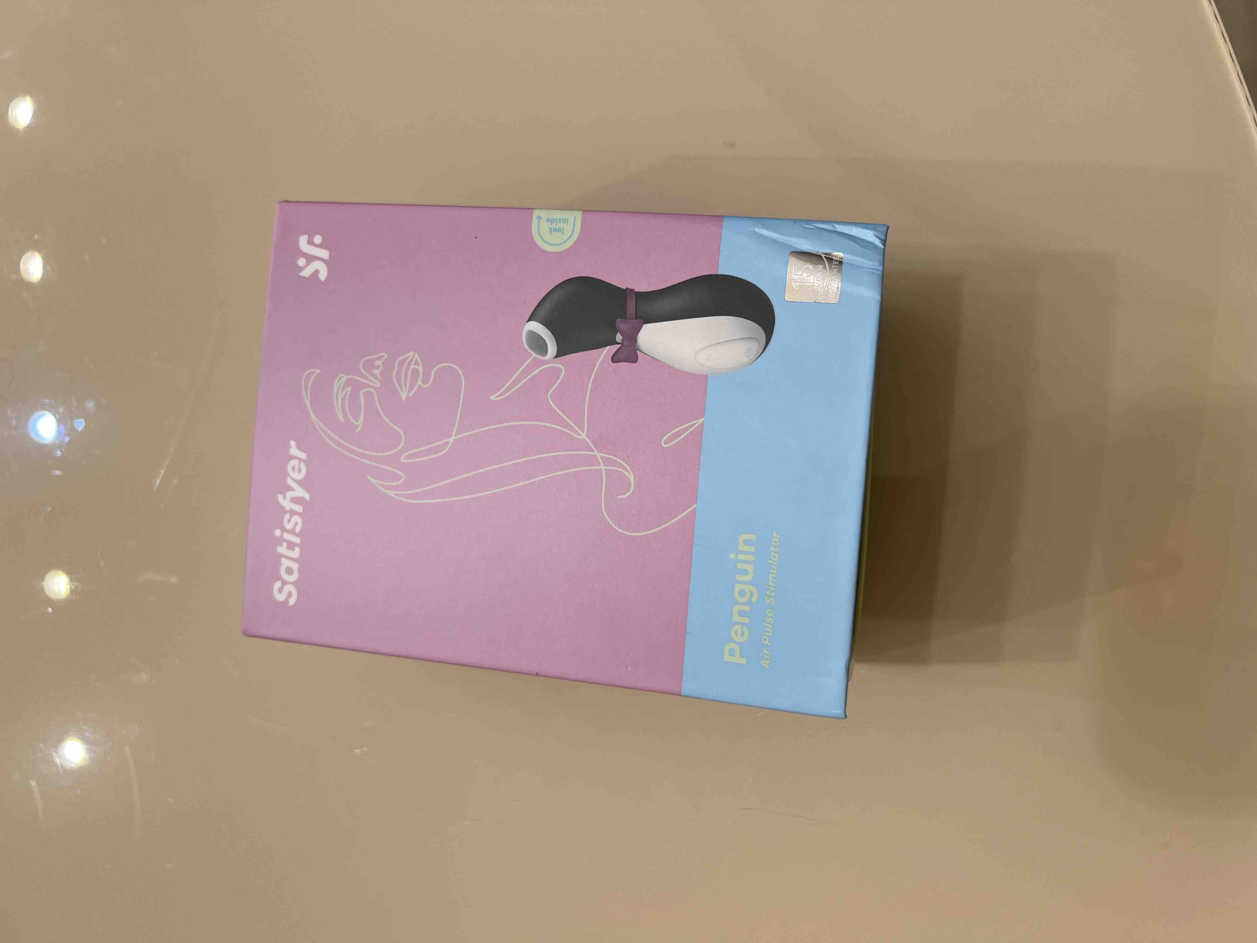 Вакуумно-волновой стимулятор клитора Satisfyer Penguin Air Pulse  Stimulator, чёрный - купить в Москве, цены на Мегамаркет | 100024896734