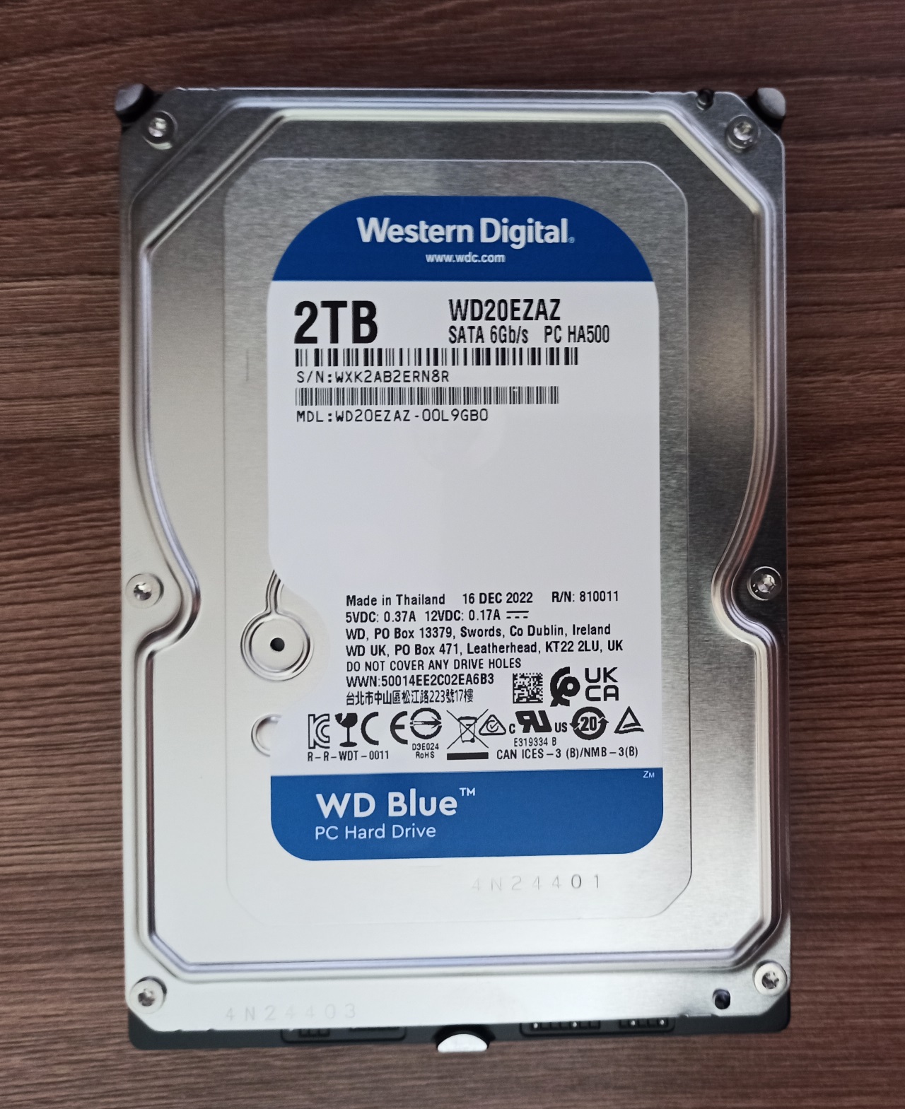 Жесткий диск WD Blue 2ТБ (WD20EZAZ) – отзывы покупателей на маркетплейс  Мегамаркет | Артикул: 100026937761