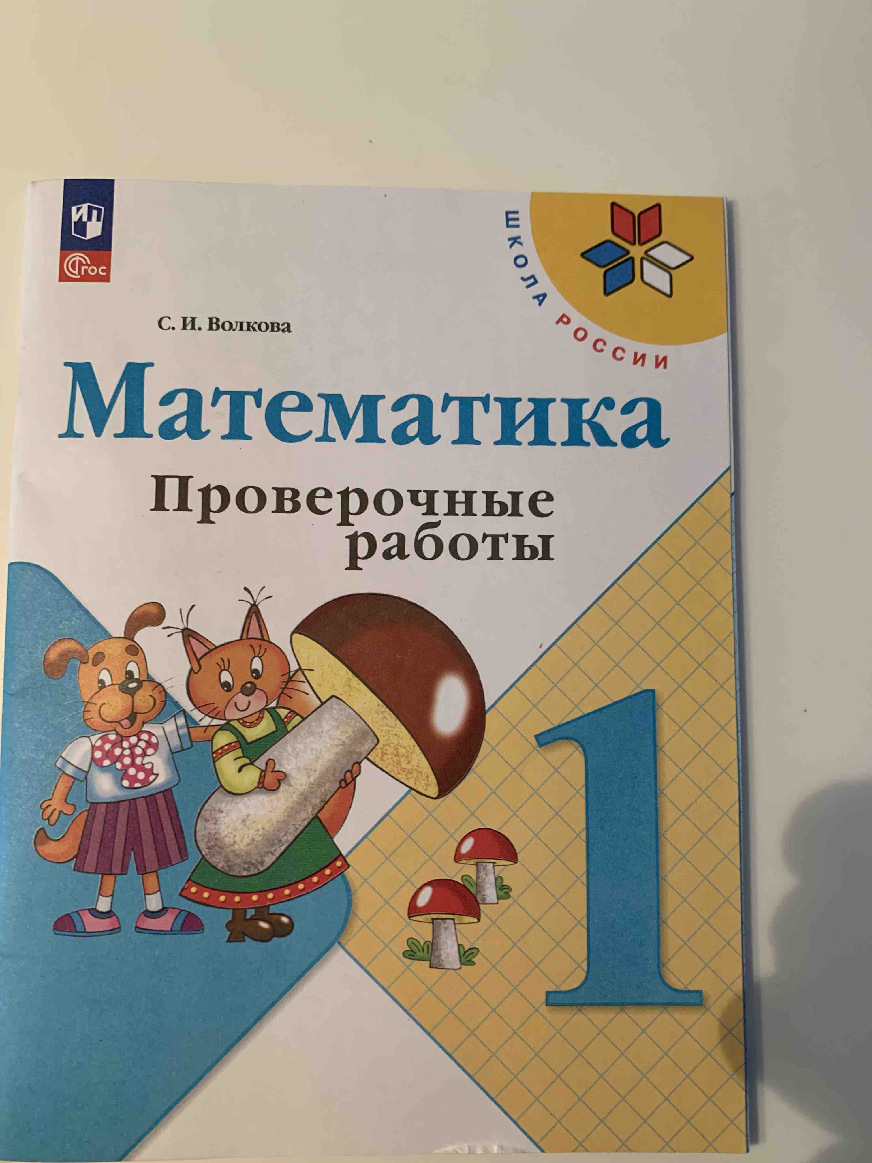 Волкова. Математика. Проверочные работы. 1 класс /ШкР - купить  дидактического материала, практикума в интернет-магазинах, цены на  Мегамаркет |