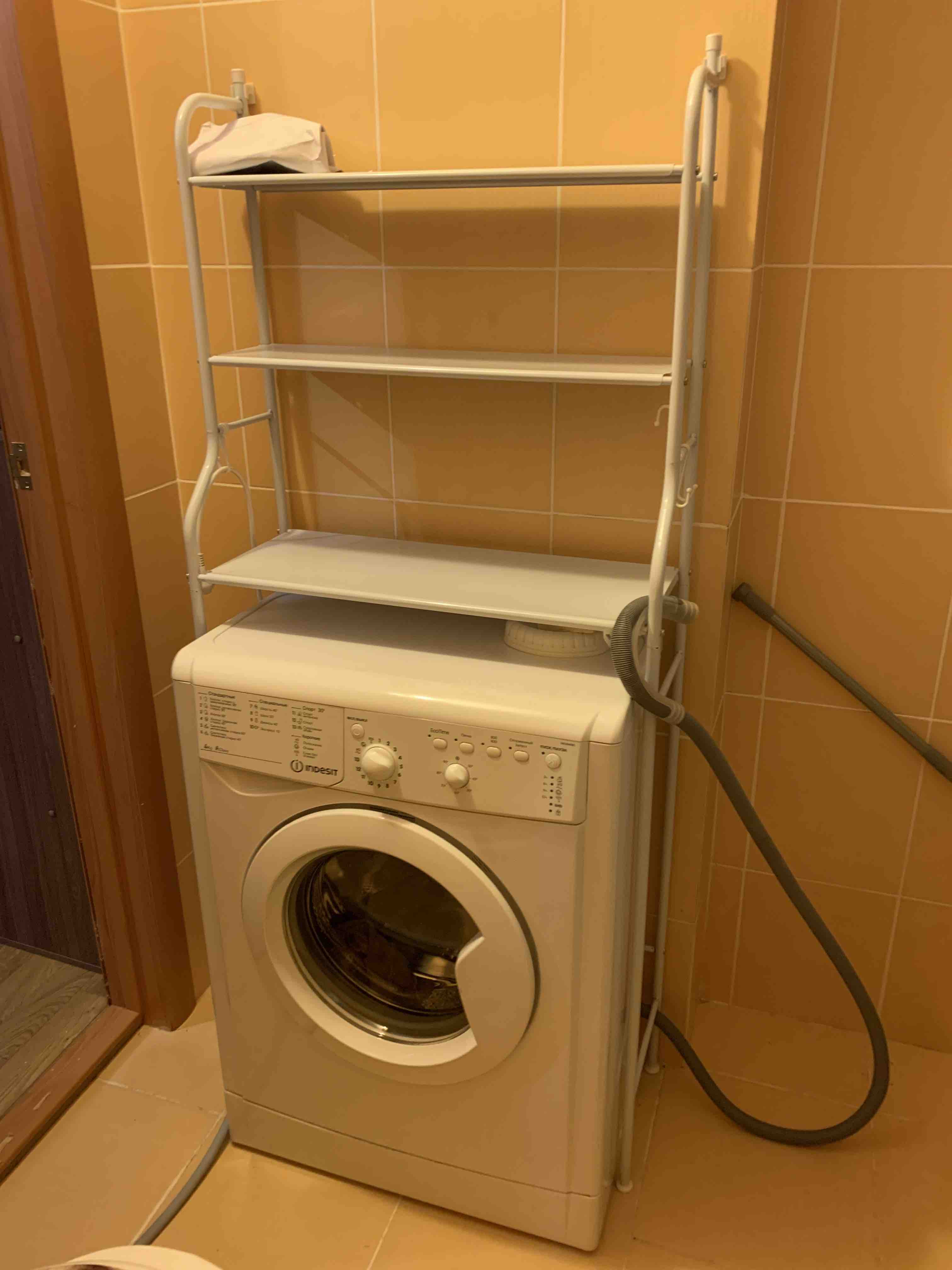 Стеллаж для ванной washing machine rack tm 011