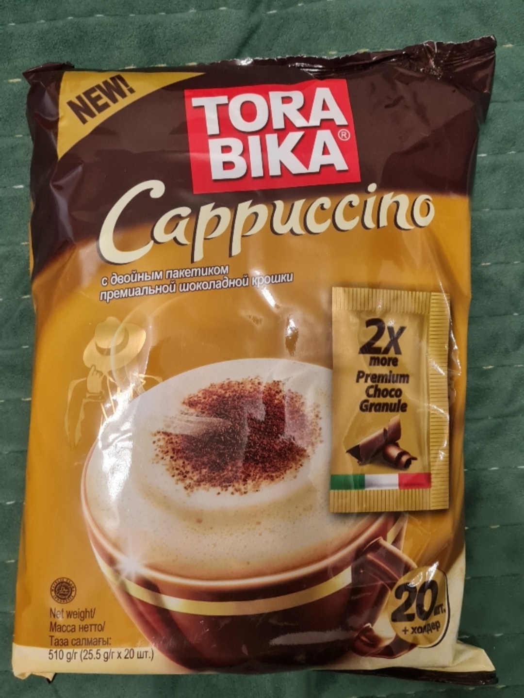 Кофе растворимый Tora bika Cappuccino 3в1 с шоколадной крошкой 20шт*25 г -  отзывы покупателей на маркетплейсе Мегамаркет | Артикул: 100024445164