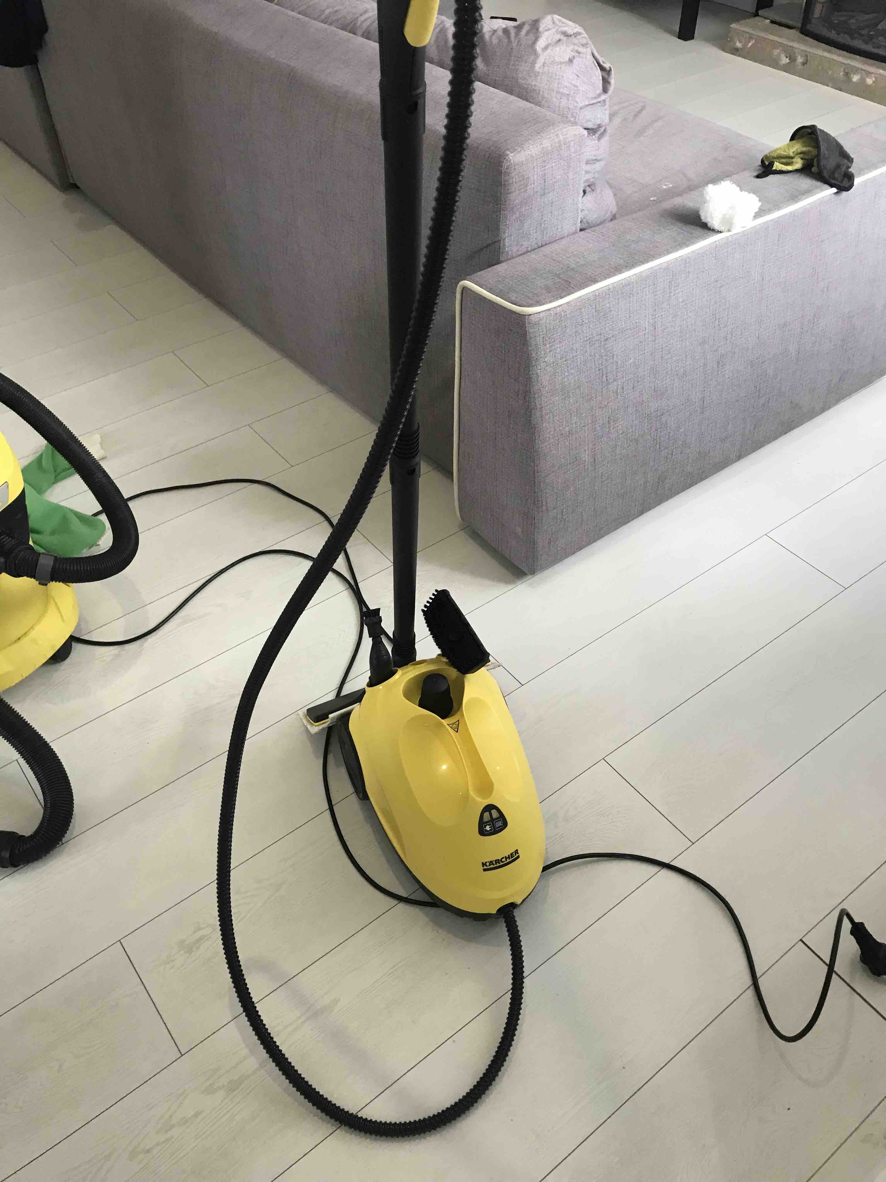 Пароочиститель Karcher SC 2 EasyFix желтый - отзывы покупателей на  маркетплейсе Мегамаркет | Артикул: 600009603908