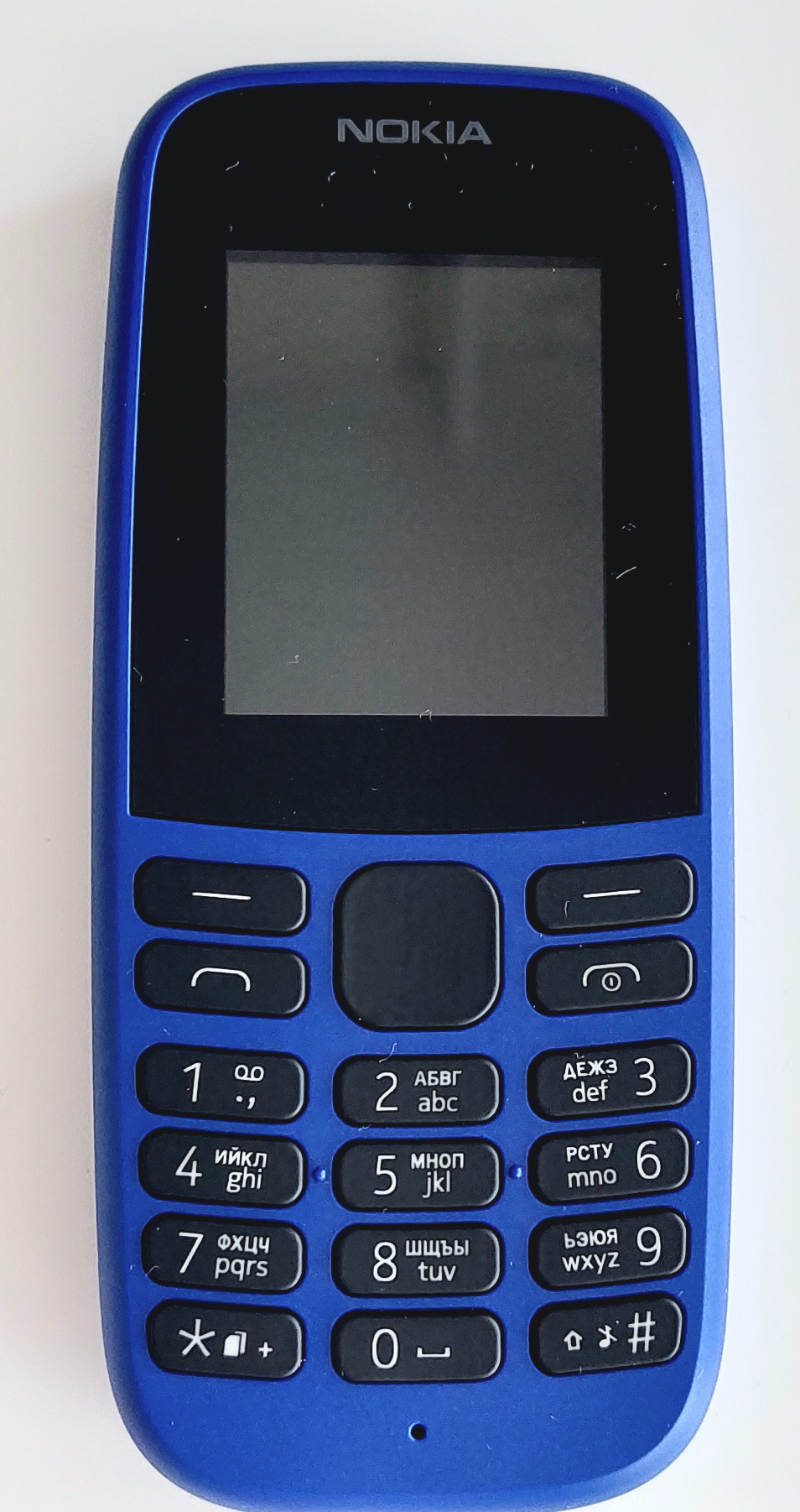Мобильный телефон Nokia 105 (TA-1174) Blue - отзывы покупателей на  маркетплейсе Мегамаркет | Артикул: 100025537297