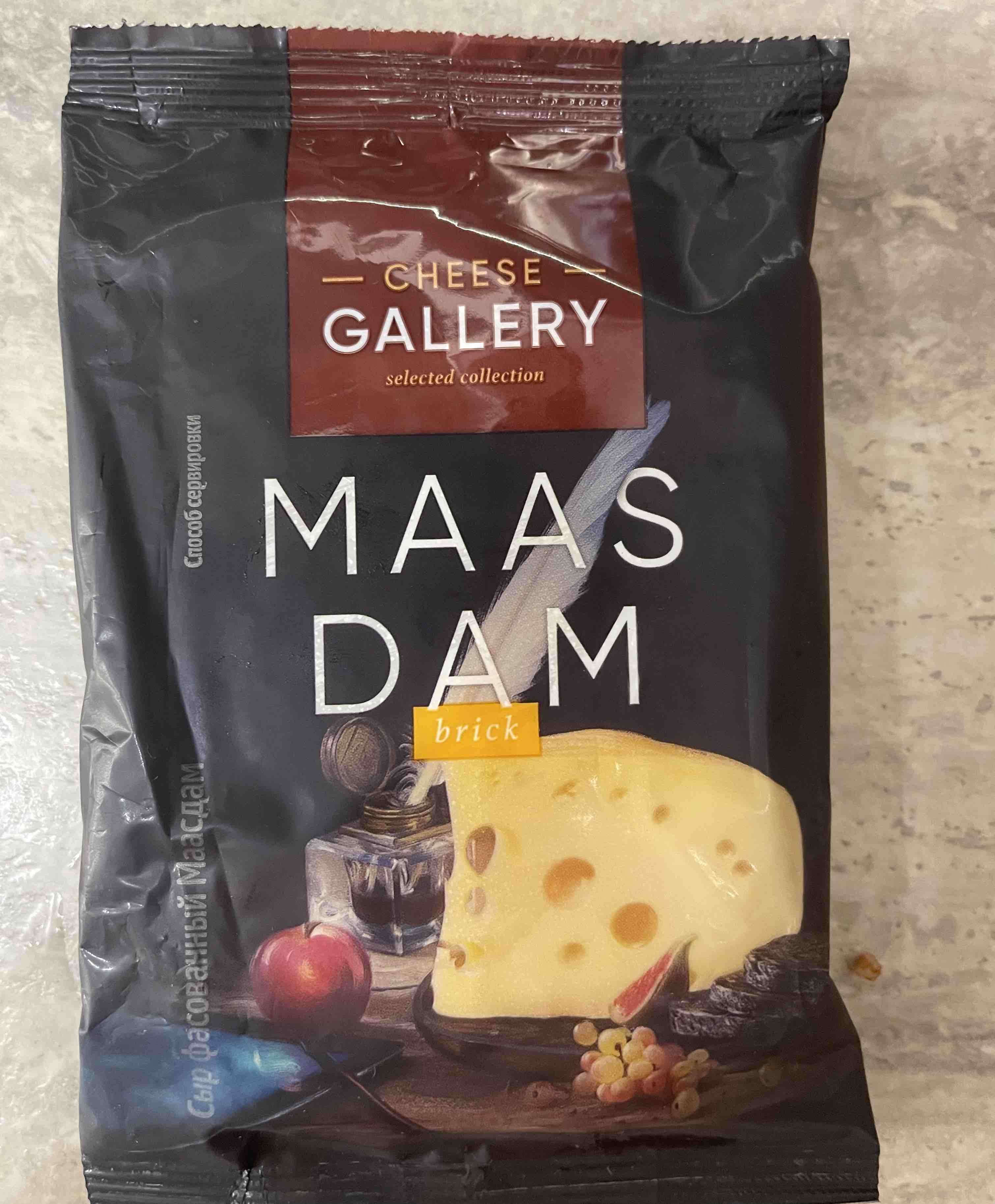 Сыр твердый Cheese Gallery Maasdam 180 г - отзывы покупателей на  маркетплейсе Мегамаркет | Артикул: 100028427357