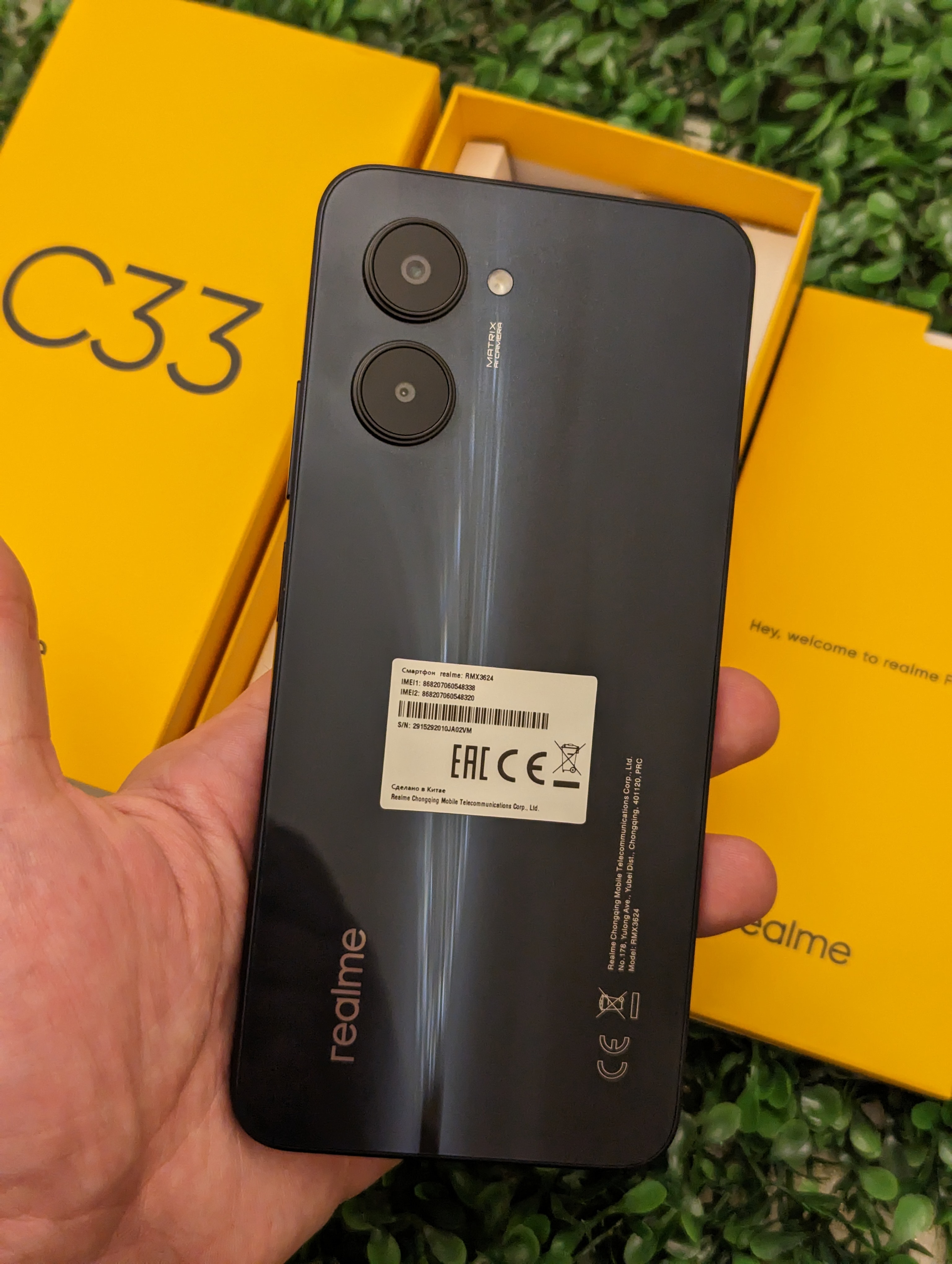 Смартфон Realme C33 4/128GB Night Black - отзывы покупателей на  маркетплейсе Мегамаркет | Артикул: 600009255044