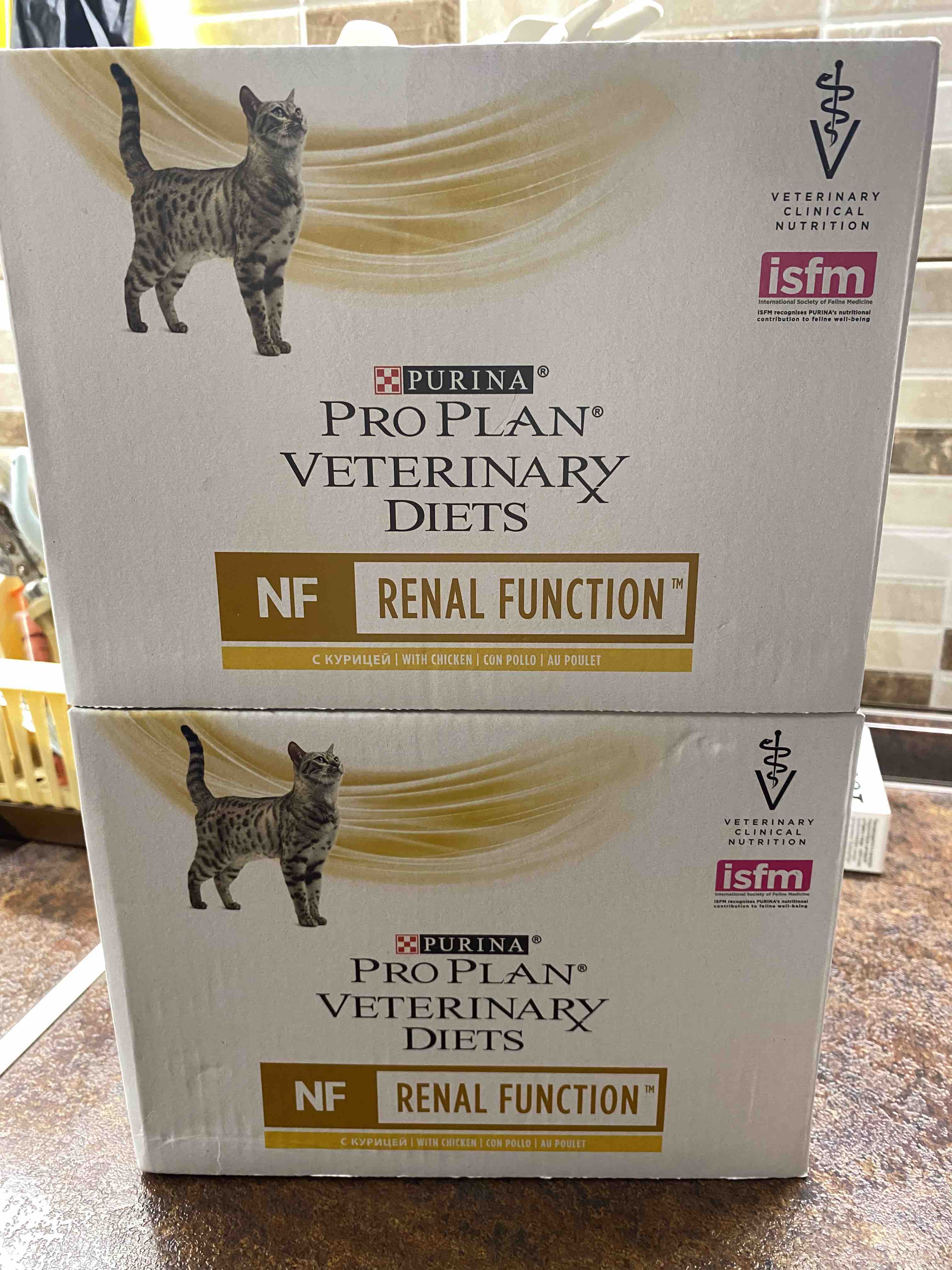 Влажный корм для кошек Pro Plan Veterinary Diets NF Renal Function, курица,  10шт по 85г - отзывы покупателей на маркетплейсе Мегамаркет | Артикул  товара:100001277963