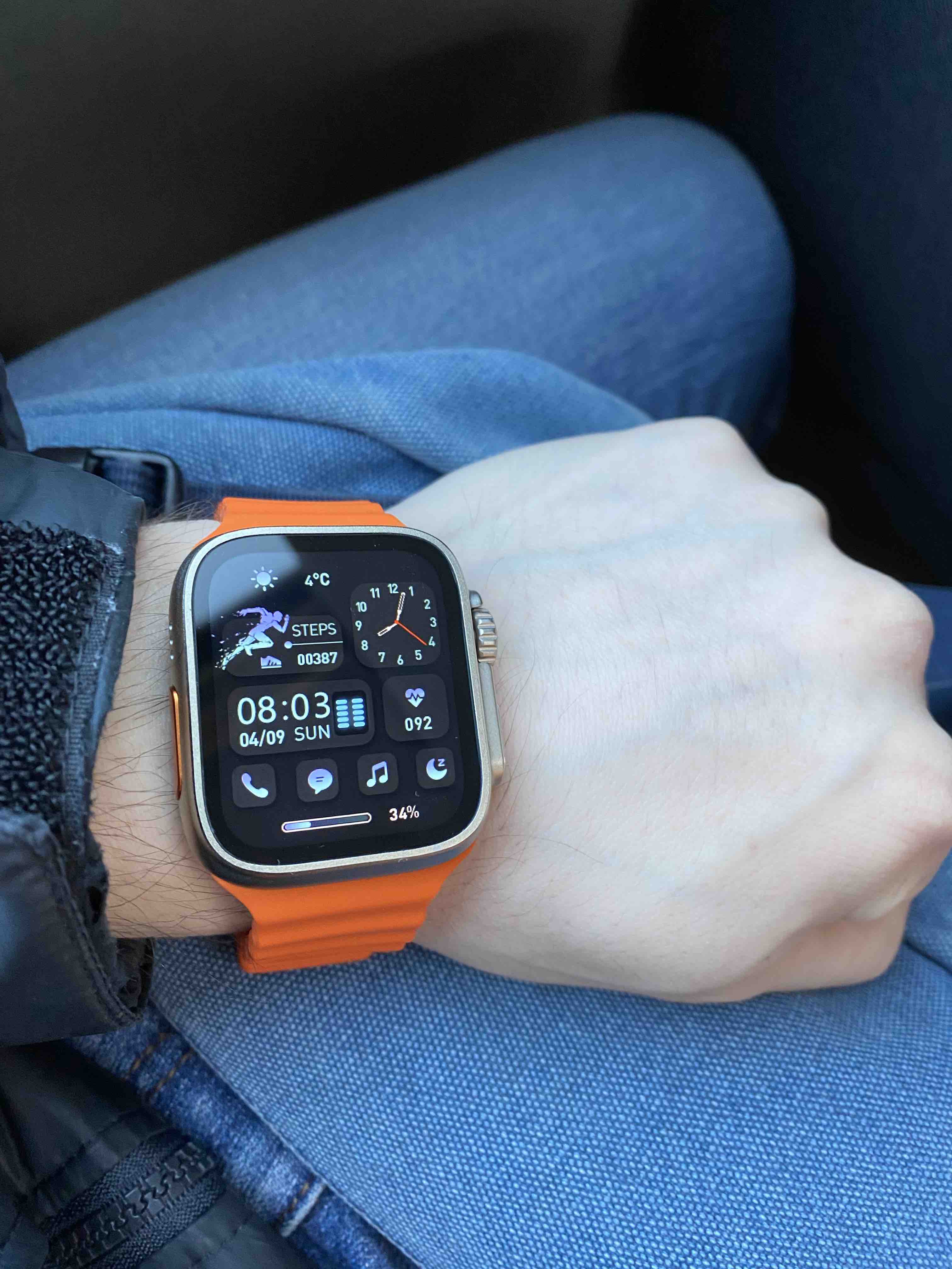 Smart Watch 8 ULTRA orange, купить в Москве, цены в интернет-магазинах на  Мегамаркет