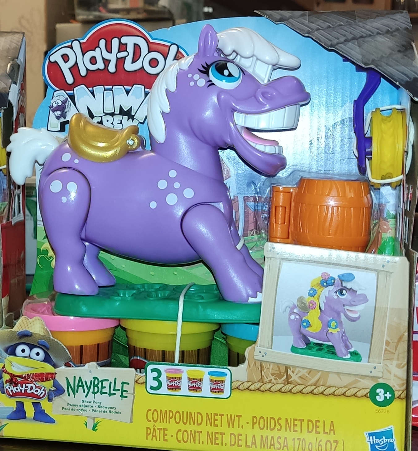 Купить игровой набор Hasbro Play-Doh Пони-трюкач, цены на Мегамаркет |  Артикул: 100025821076