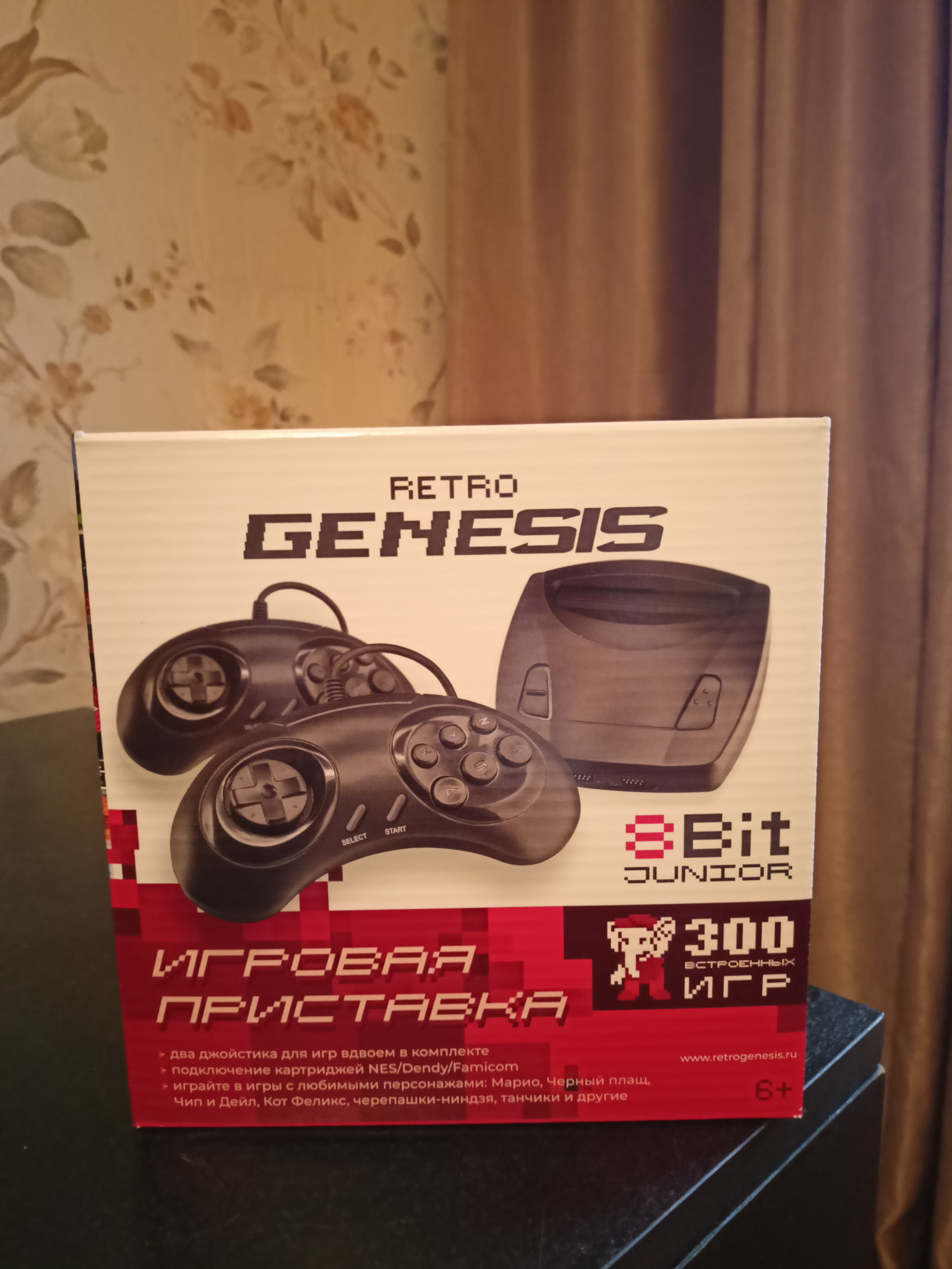 Игровая приставка Retro Genesis 8 Bit Junior + 300 игр - отзывы покупателей  на маркетплейсе Мегамаркет | Артикул: 600001865801