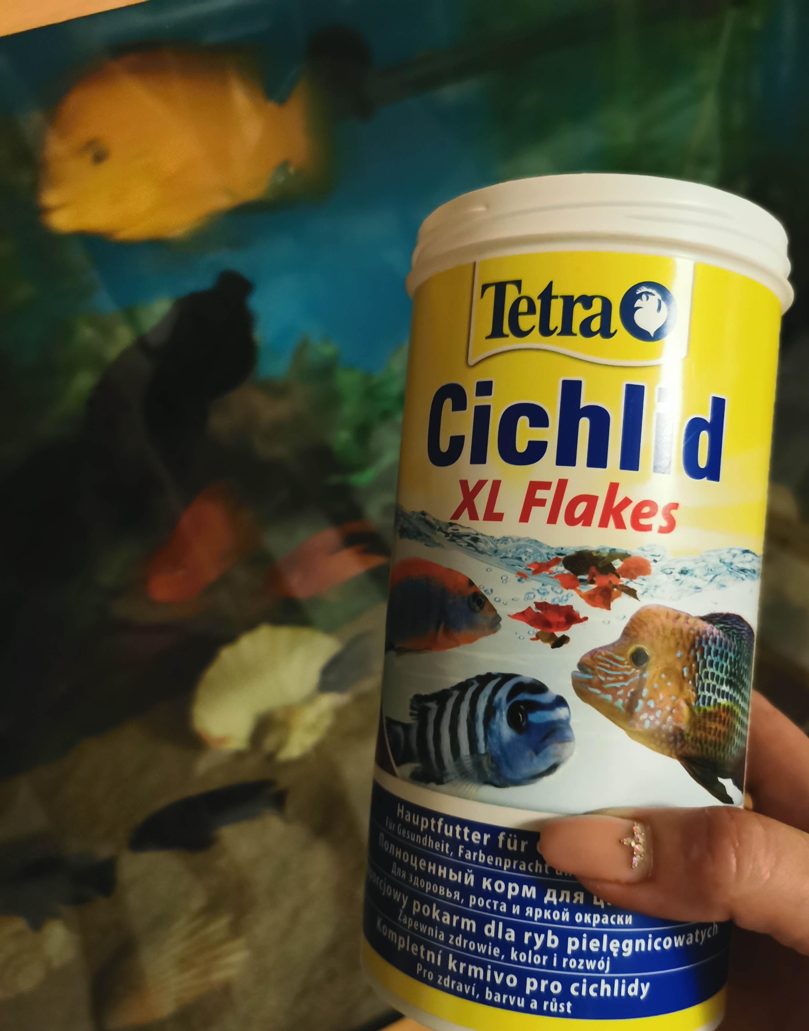 Tetra Cichlid XL Flakes: Tetra