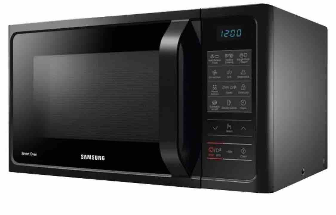 Микроволновая печь с грилем и конвекцией Samsung MC28H5013AK black - отзывы  покупателей на маркетплейсе Мегамаркет | Артикул: 100000027754