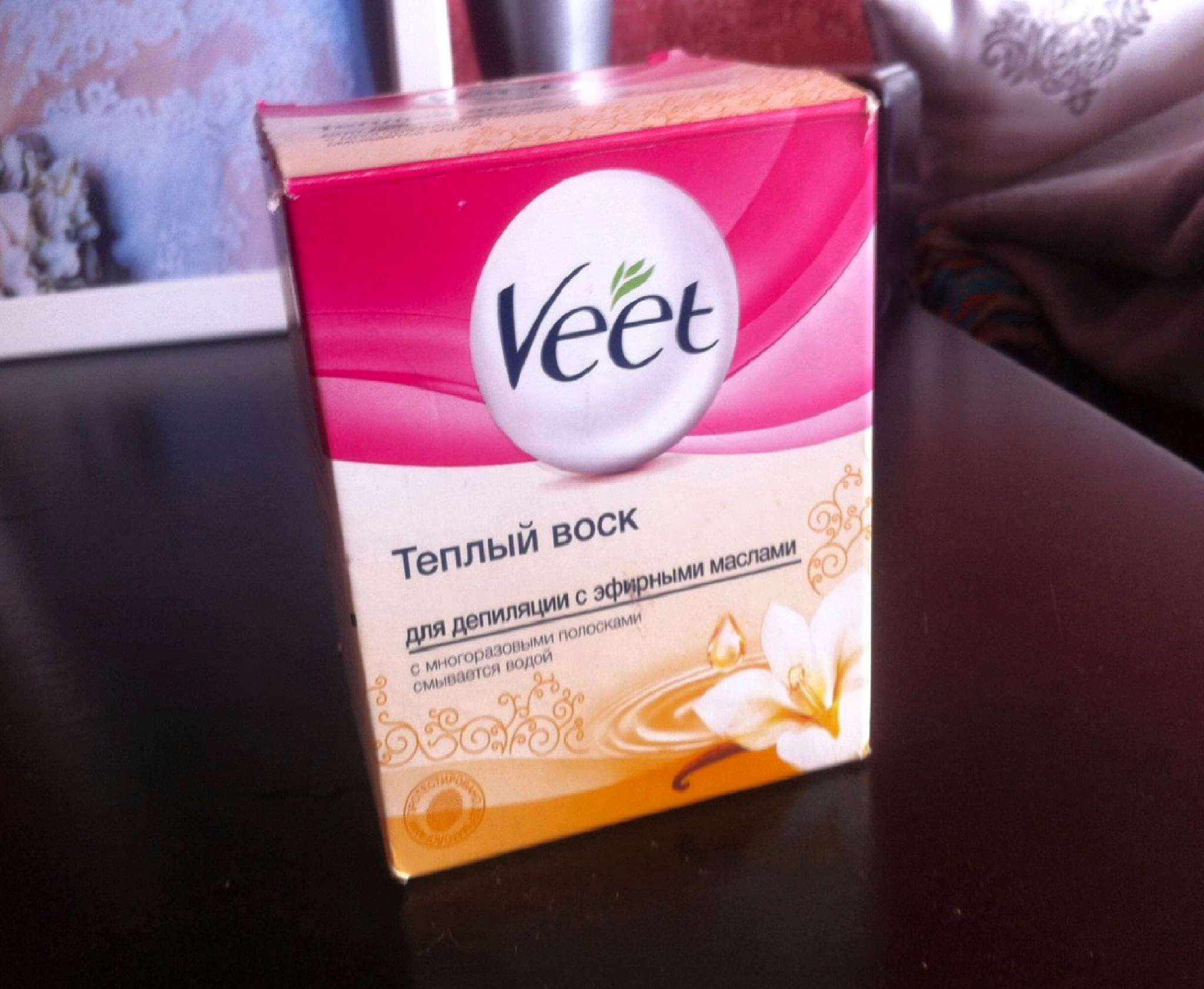 Купить воск для депиляции Veet Эфирные масла 250 мл, цены в Москве на Мегамаркет